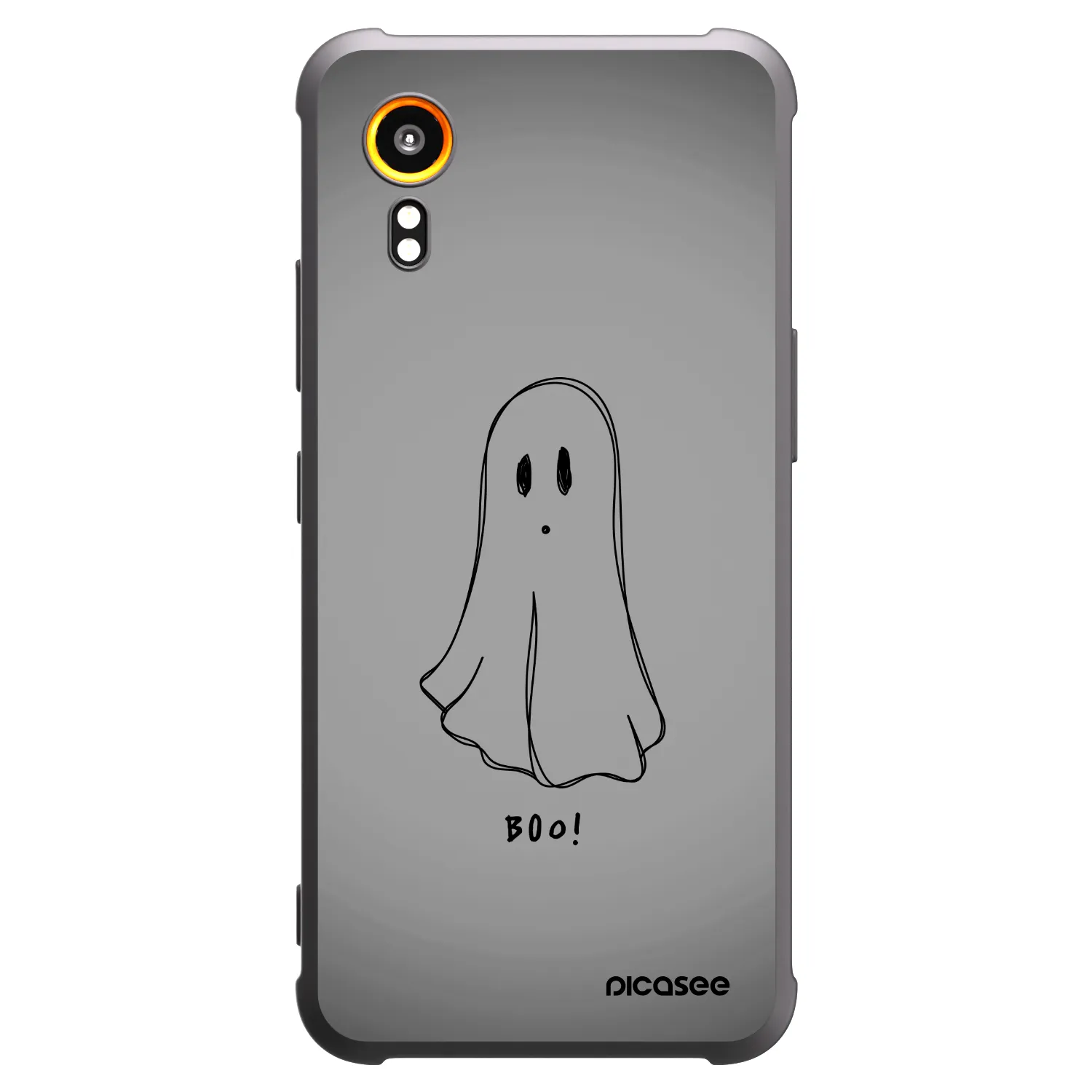 Picasee fekete szilikon tok az alábbi mobiltelefonokra Samsung Galaxy XCover 7 - Ghost