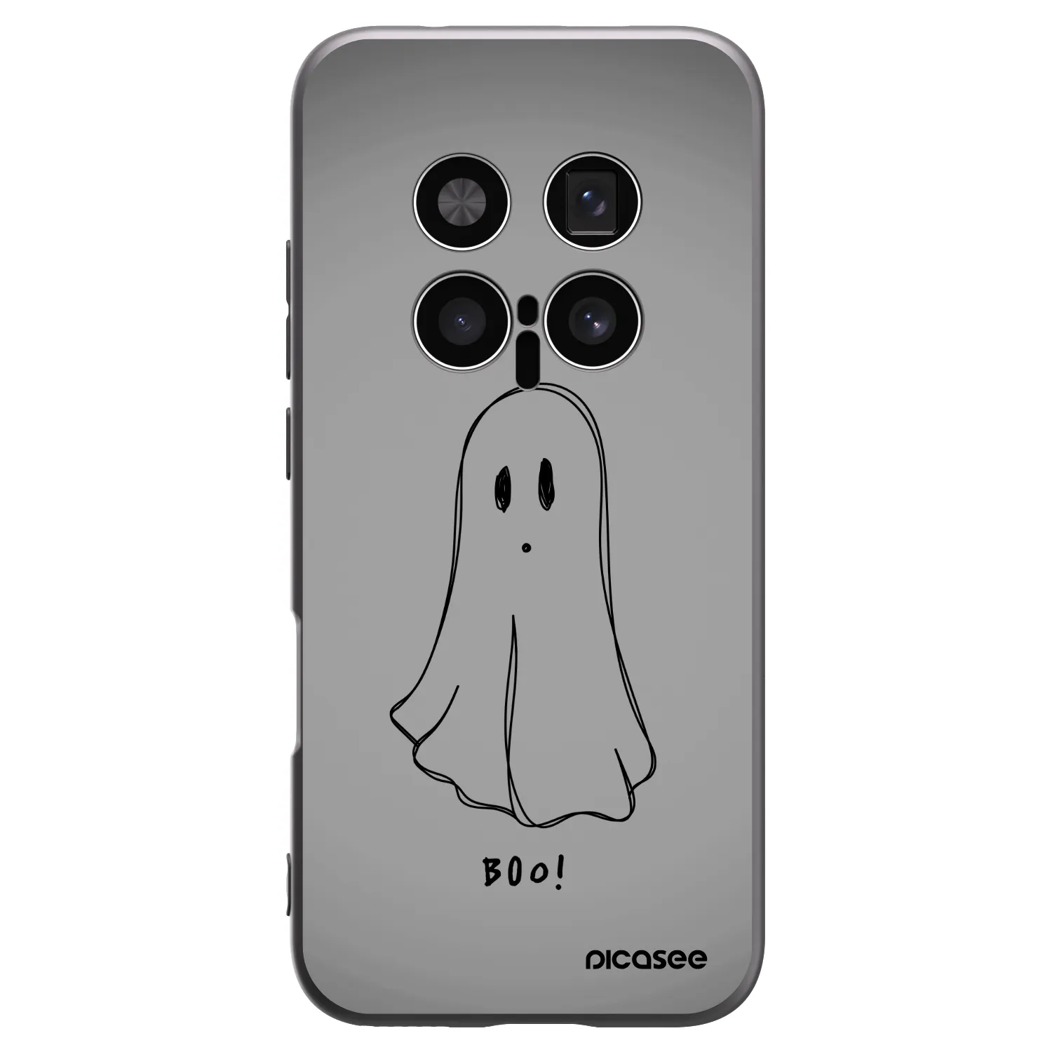 Picasee fekete szilikon tok az alábbi mobiltelefonokra Honor Magic8 Pro 5G - Ghost
