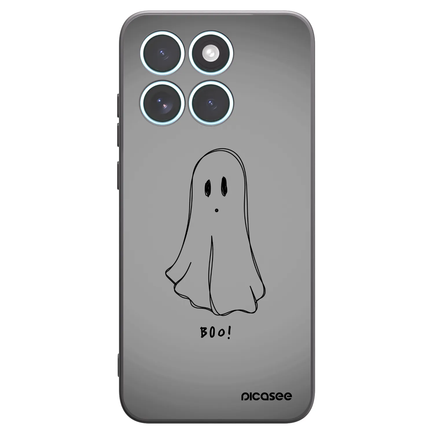Picasee fekete szilikon tok az alábbi mobiltelefonokra Motorola Edge 70 Fusion - Ghost