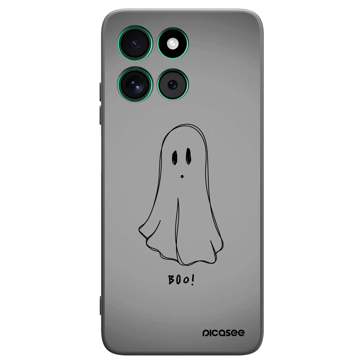 Picasee fekete szilikon tok az alábbi mobiltelefonokra Motorola Moto G57 Power - Ghost