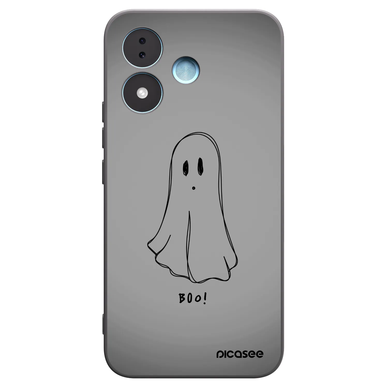 Picasee fekete szilikon tok az alábbi mobiltelefonokra Xiaomi Redmi Note 17 5G - Ghost