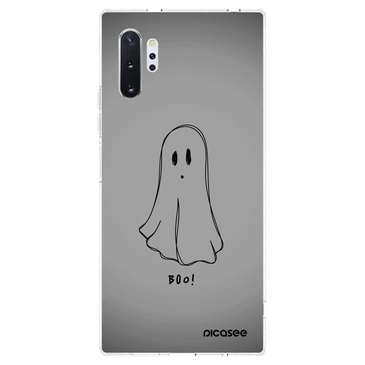 Picasee átlátszó szilikon tok az alábbi mobiltelefonokra Samsung Galaxy Note 10+ N975F - Ghost