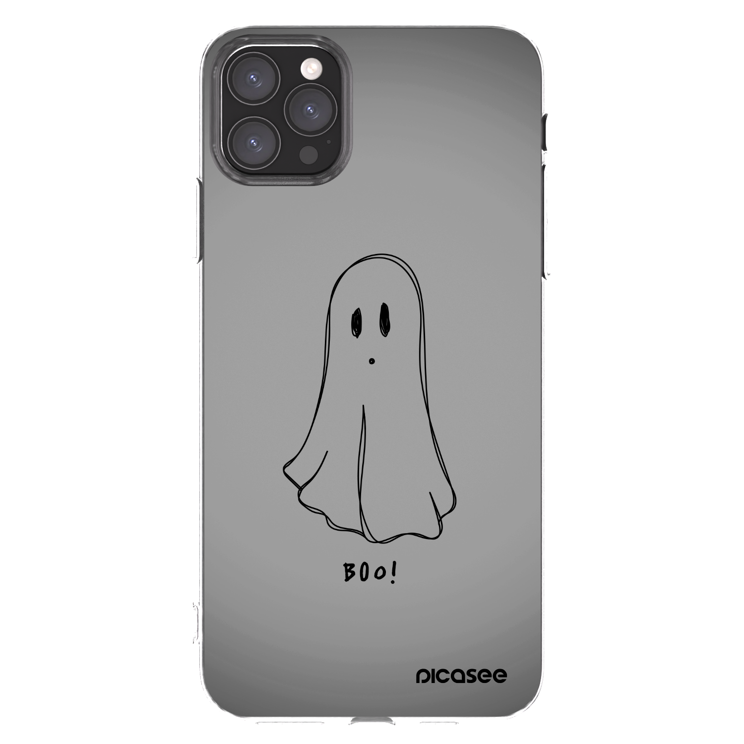 Picasee átlátszó szilikon tok az alábbi mobiltelefonokra Apple iPhone 11 Pro Max - Ghost