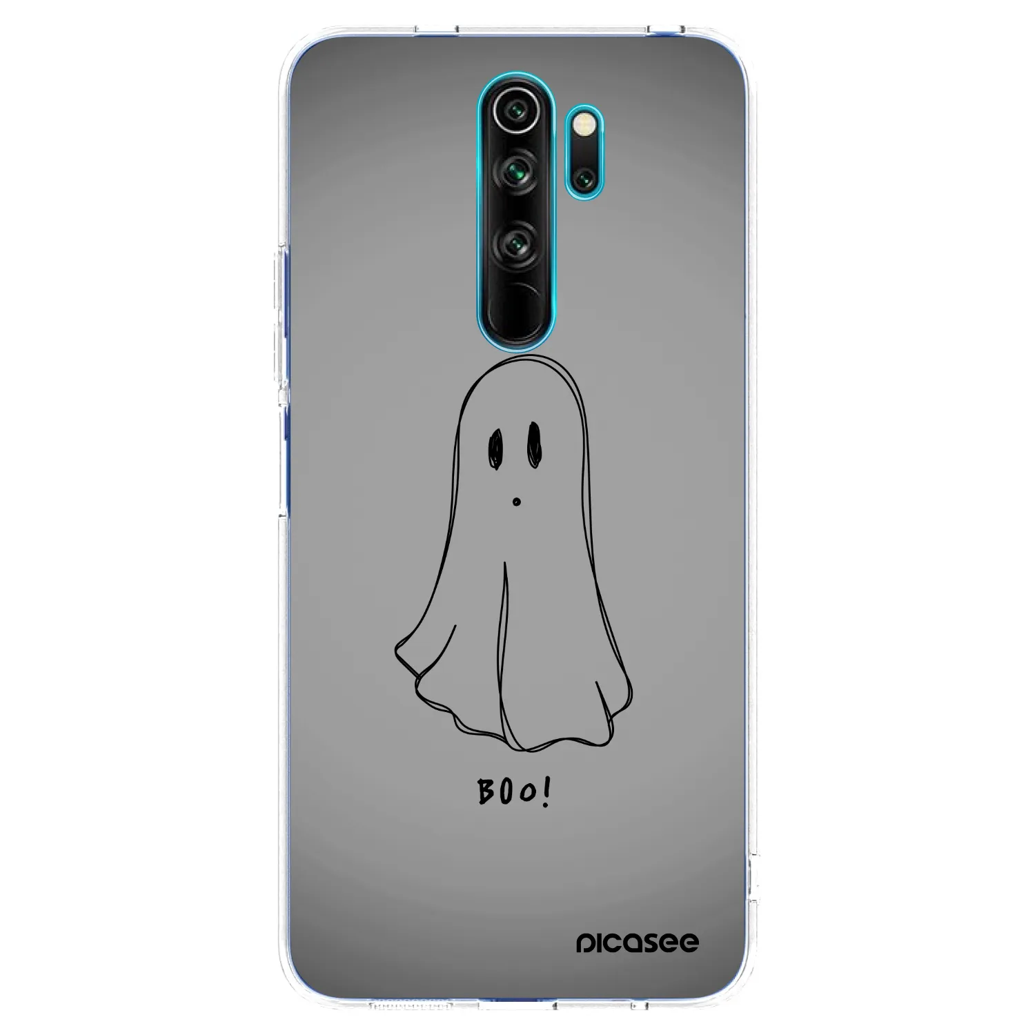 Picasee átlátszó szilikon tok az alábbi mobiltelefonokra Xiaomi Redmi Note 8 Pro - Ghost