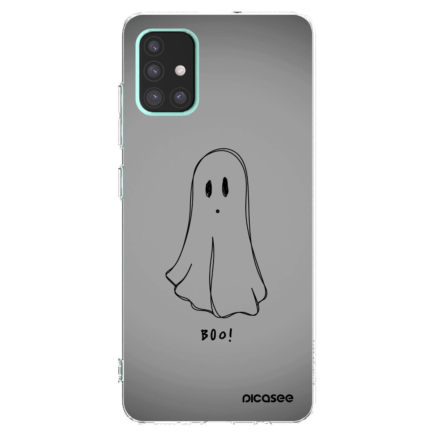 Picasee átlátszó szilikon tok az alábbi mobiltelefonokra Samsung Galaxy A51 A515F - Ghost