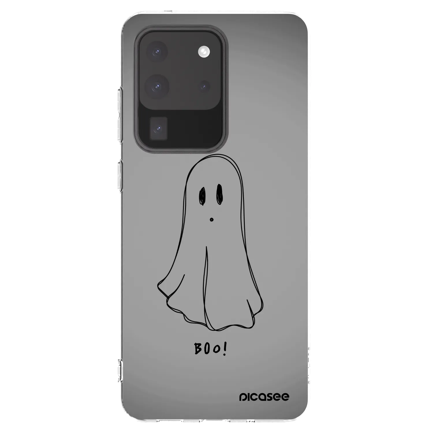 Picasee átlátszó szilikon tok az alábbi mobiltelefonokra Samsung Galaxy S20 Ultra 5G G988F - Ghost