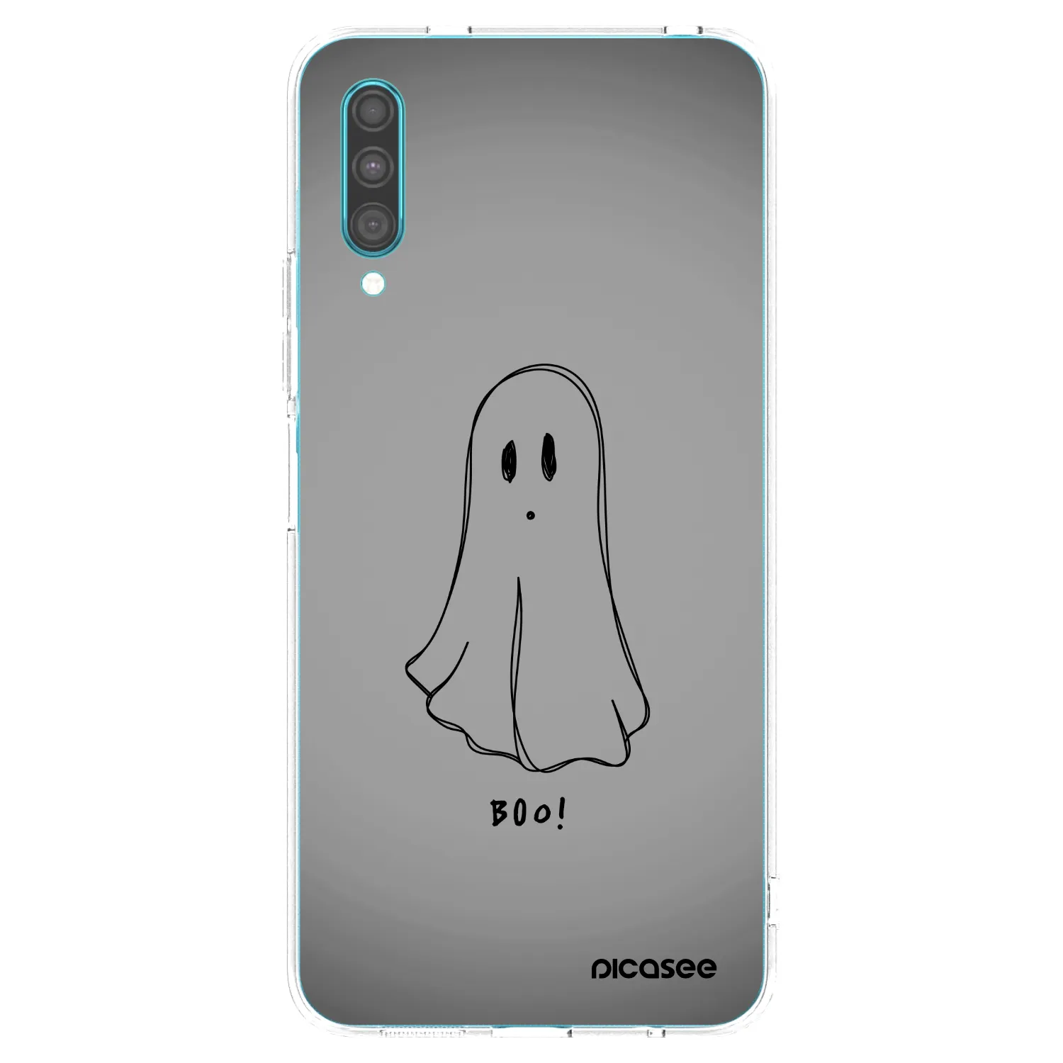 Picasee átlátszó szilikon tok az alábbi mobiltelefonokra Samsung Galaxy A30s A307F - Ghost