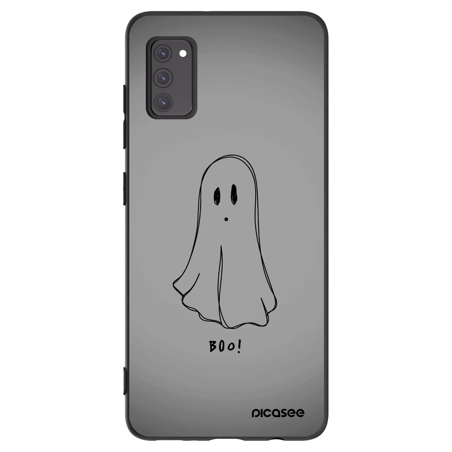 Picasee fekete szilikon tok az alábbi mobiltelefonokra Samsung Galaxy A41 A415F - Ghost
