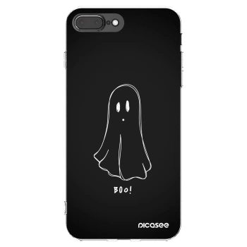 Picasee átlátszó szilikon tok az alábbi mobiltelefonokra Apple iPhone 7 Plus - Ghost 2