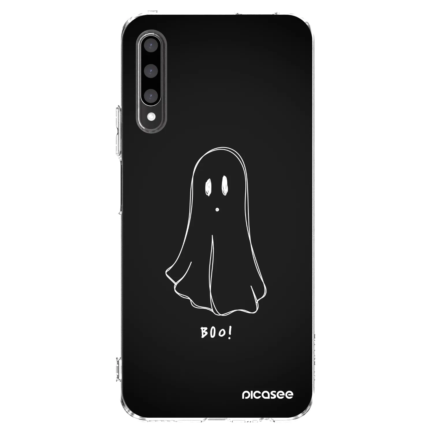 Picasee átlátszó szilikon tok az alábbi mobiltelefonokra Honor 9X Pro - Ghost 2