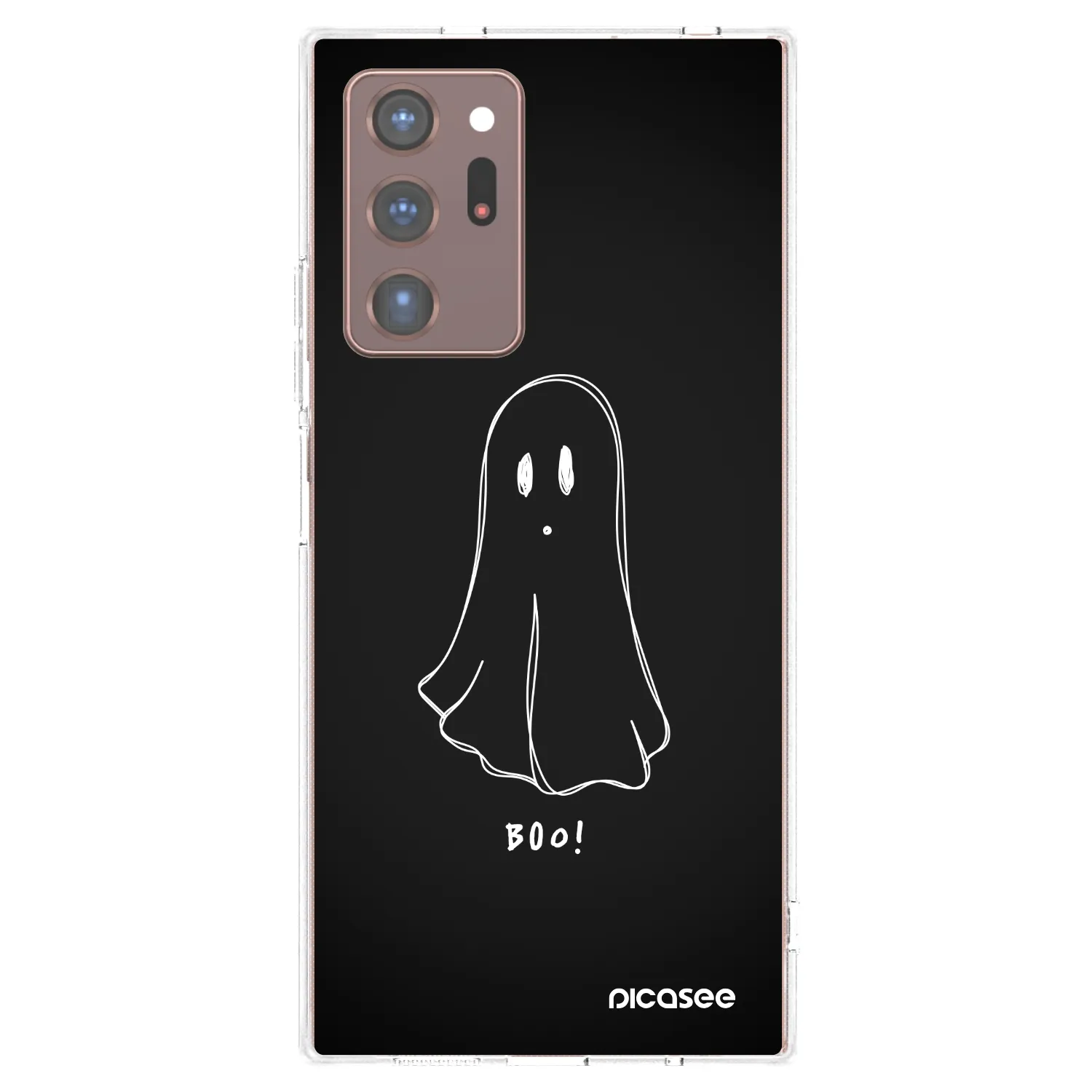 Picasee átlátszó szilikon tok az alábbi mobiltelefonokra Samsung Galaxy Note 20 Ultra - Ghost 2