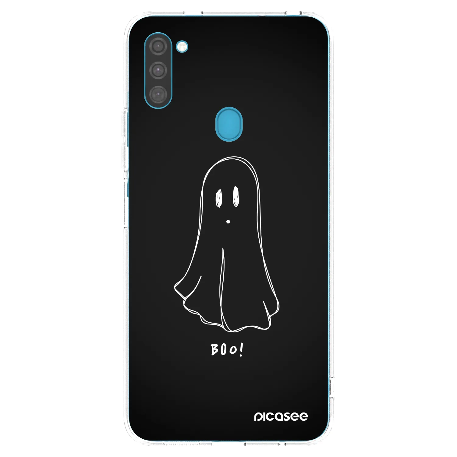 Picasee átlátszó szilikon tok az alábbi mobiltelefonokra Samsung Galaxy M11 - Ghost 2