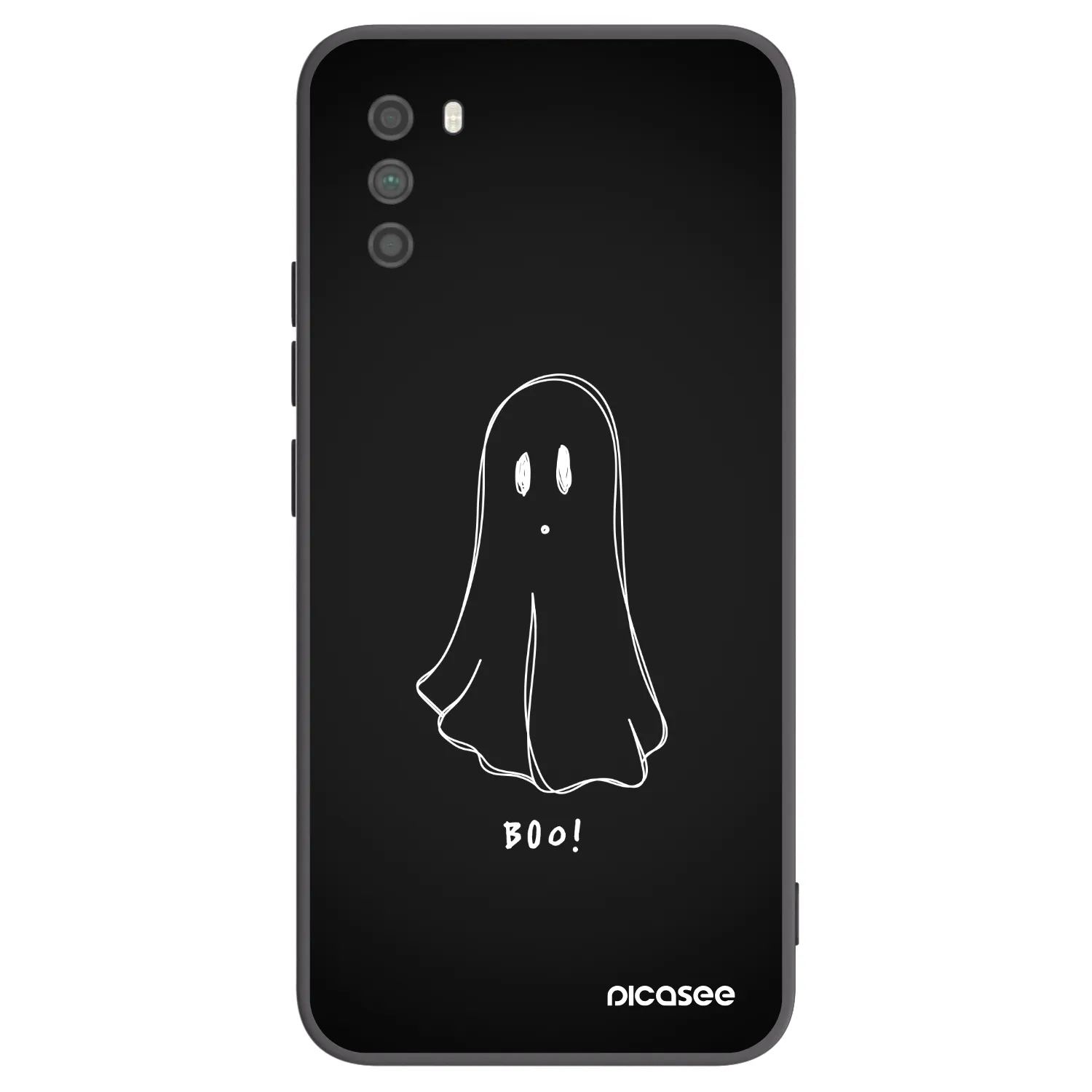 Picasee fekete szilikon tok az alábbi mobiltelefonokra Xiaomi Poco M3 - Ghost 2