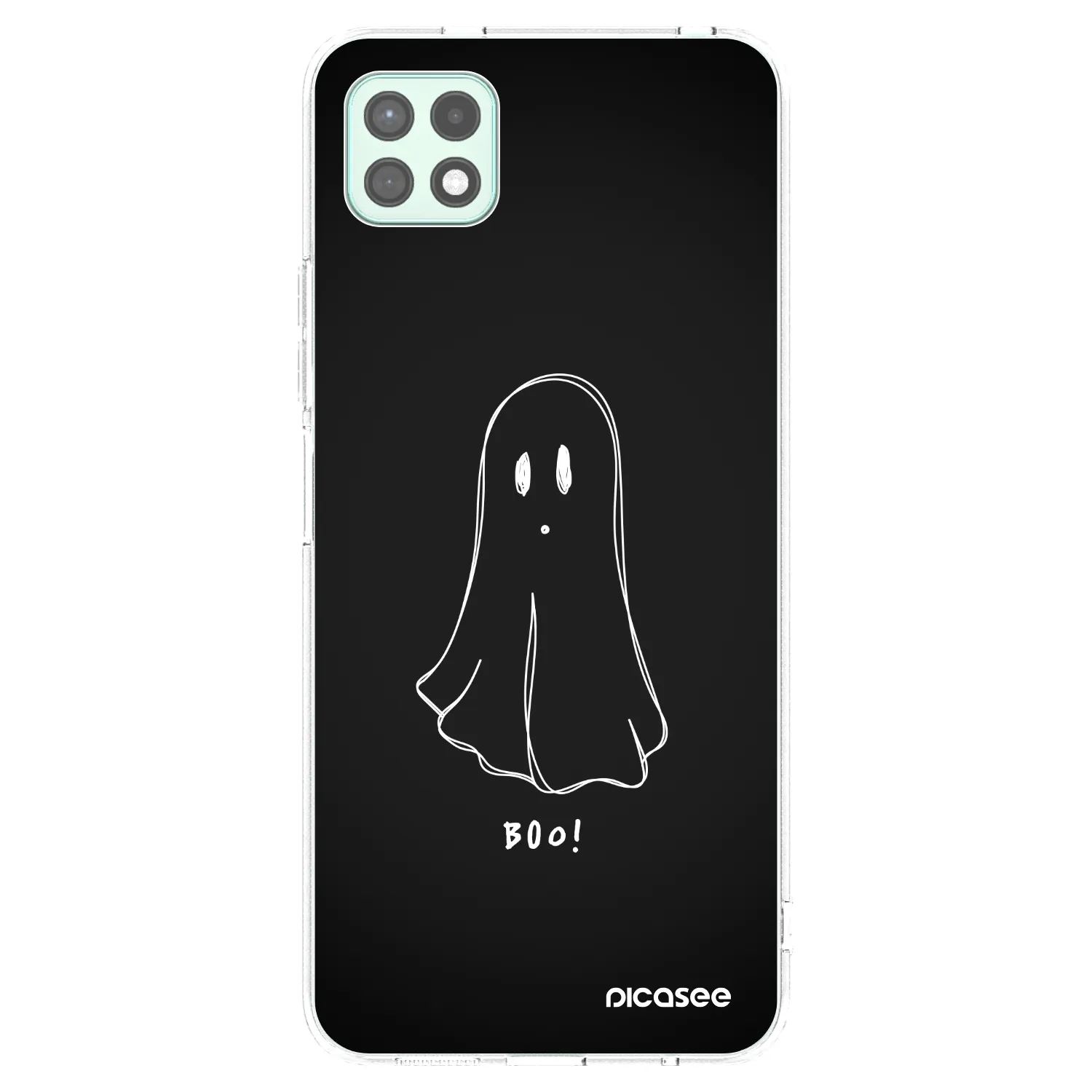 Picasee átlátszó szilikon tok az alábbi mobiltelefonokra Samsung Galaxy A22 A226B 5G - Ghost 2