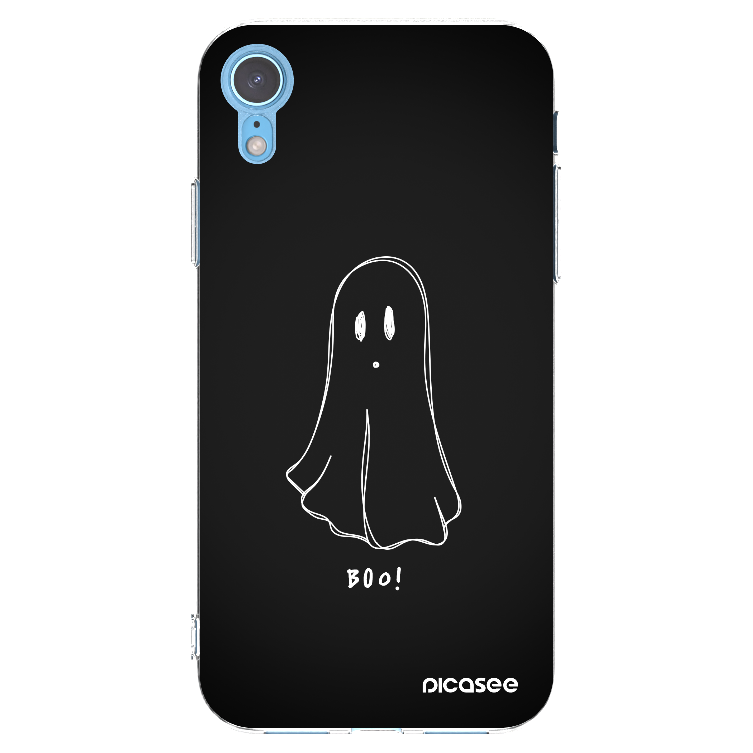 Picasee átlátszó szilikon tok az alábbi mobiltelefonokra Apple iPhone XR - Ghost 2