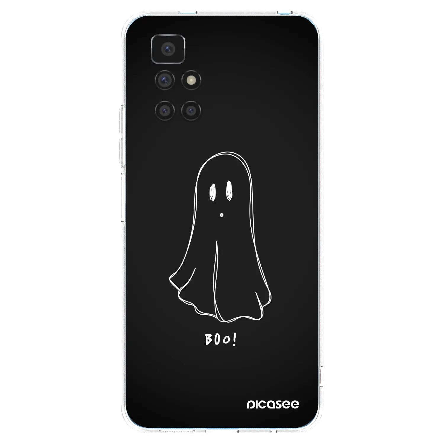 Picasee átlátszó szilikon tok az alábbi mobiltelefonokra Xiaomi Redmi 10 - Ghost 2