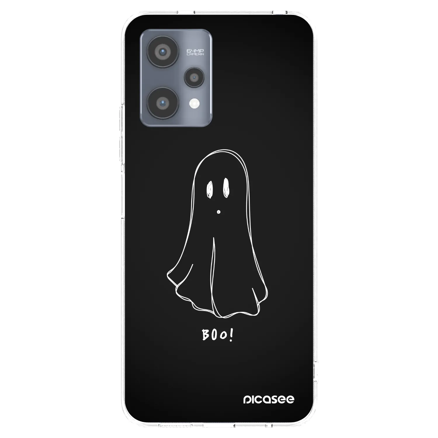 Picasee átlátszó szilikon tok az alábbi mobiltelefonokra Realme 9 Pro 5G - Ghost 2