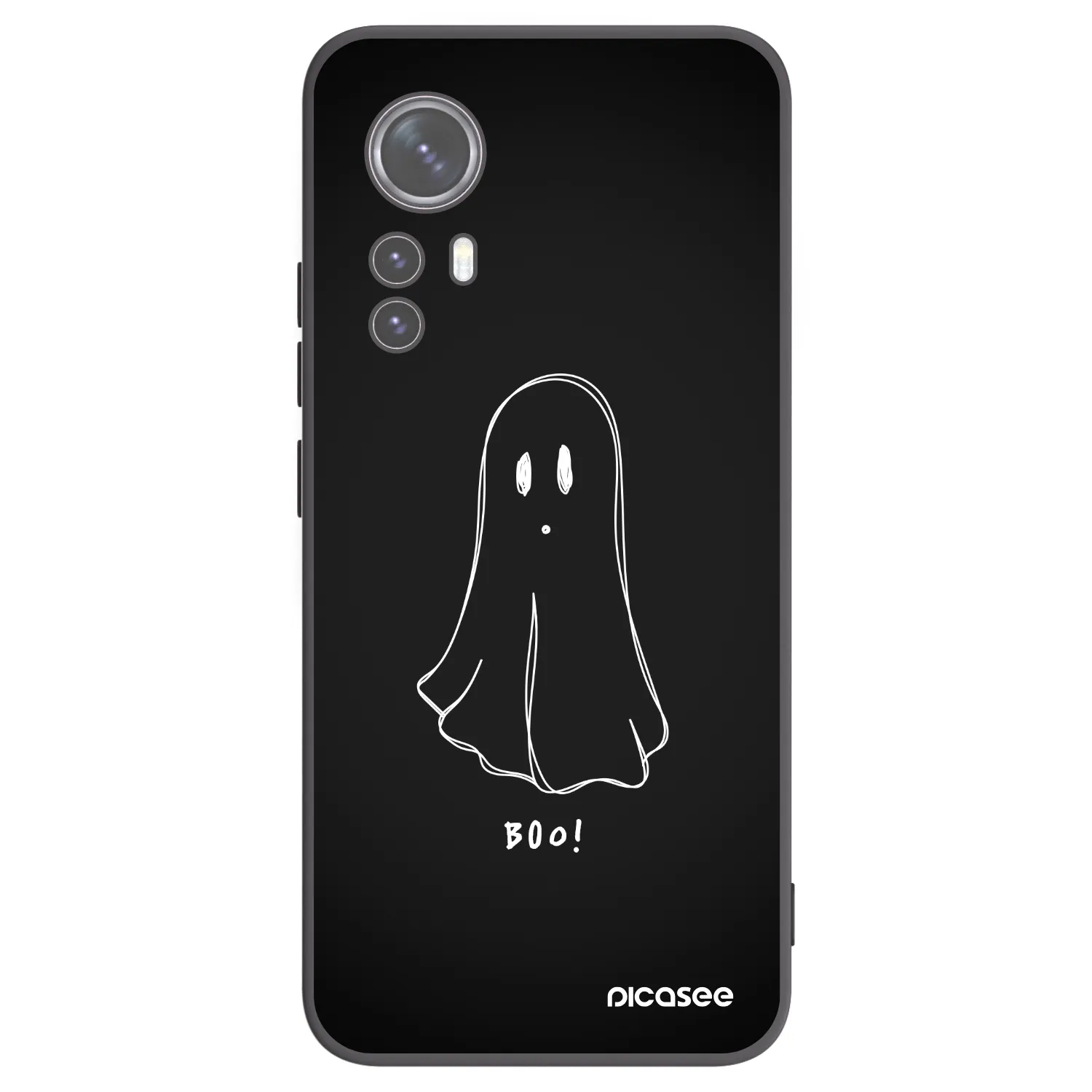 Picasee fekete szilikon tok az alábbi mobiltelefonokra Xiaomi 12 - Ghost 2