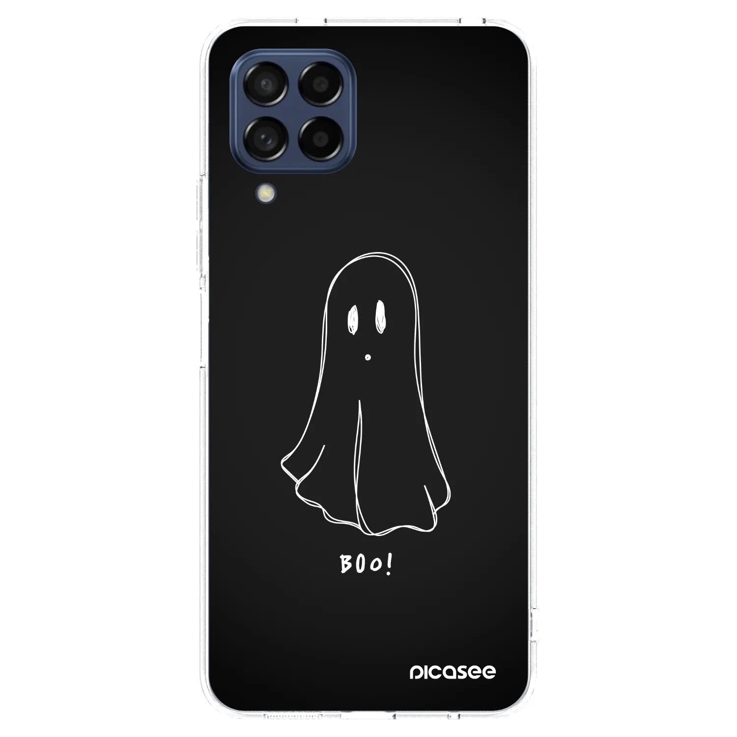 Picasee átlátszó szilikon tok az alábbi mobiltelefonokra Samsung Galaxy M53 5G - Ghost 2