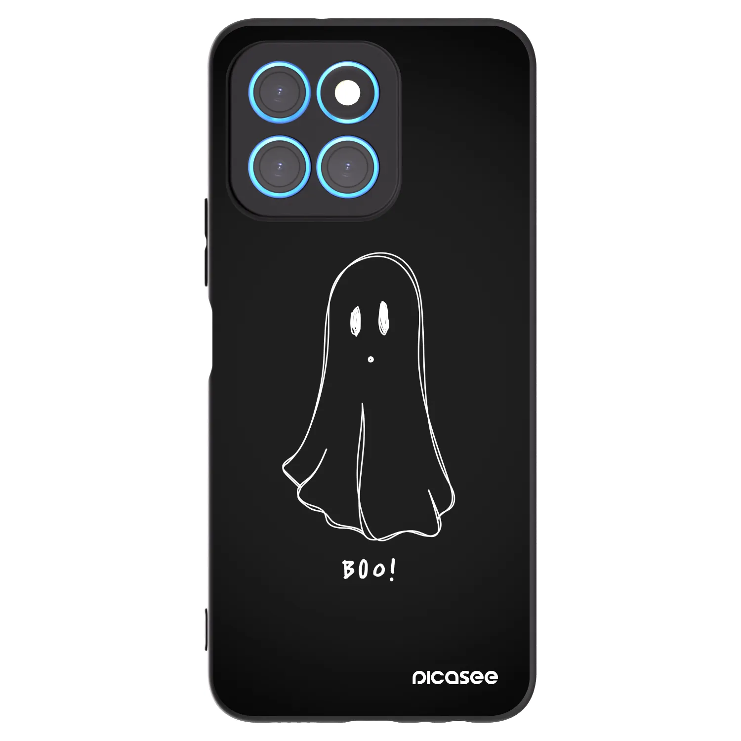 Picasee fekete szilikon tok az alábbi mobiltelefonokra Honor X6 - Ghost 2