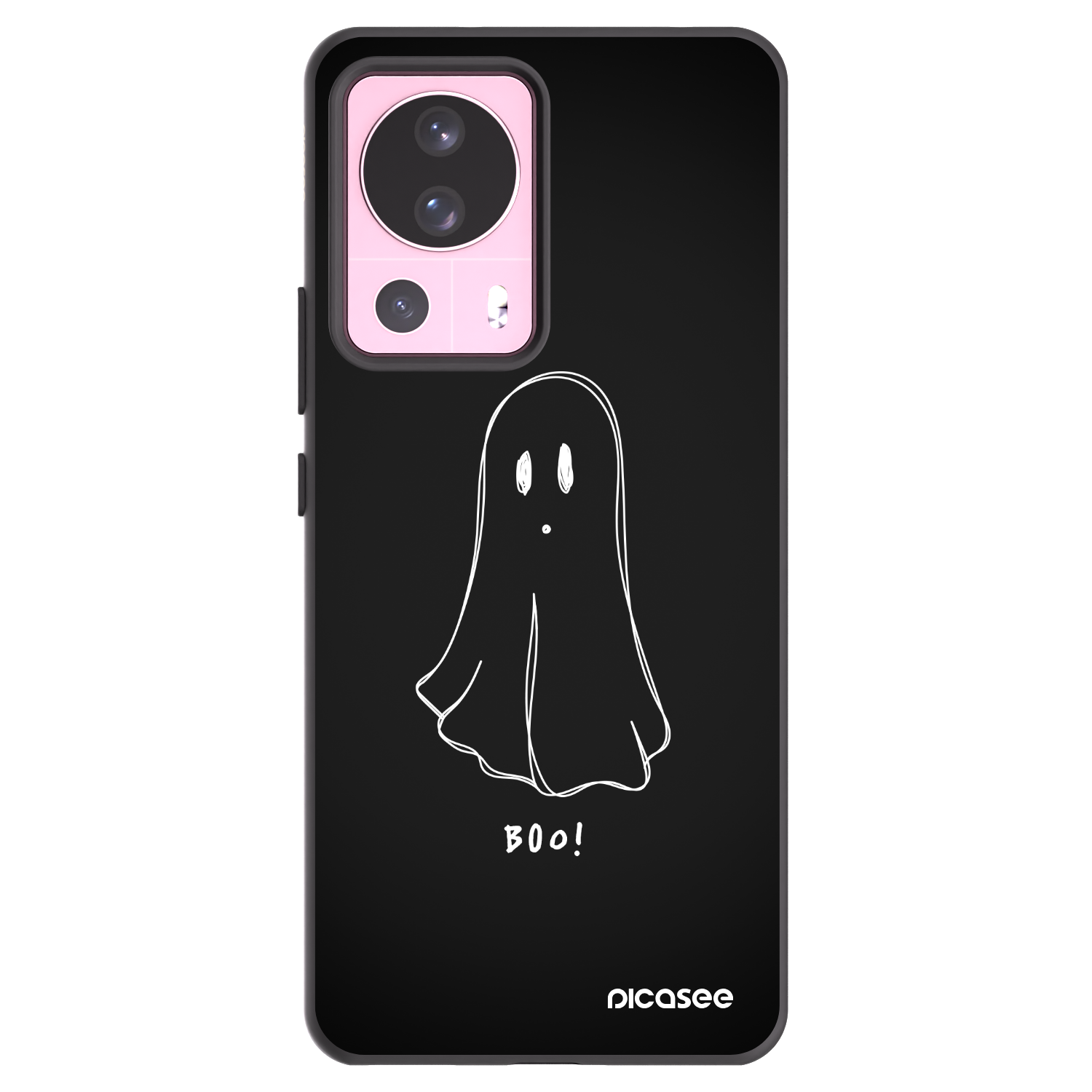 Picasee fekete szilikon tok az alábbi mobiltelefonokra Xiaomi 13 Lite - Ghost 2