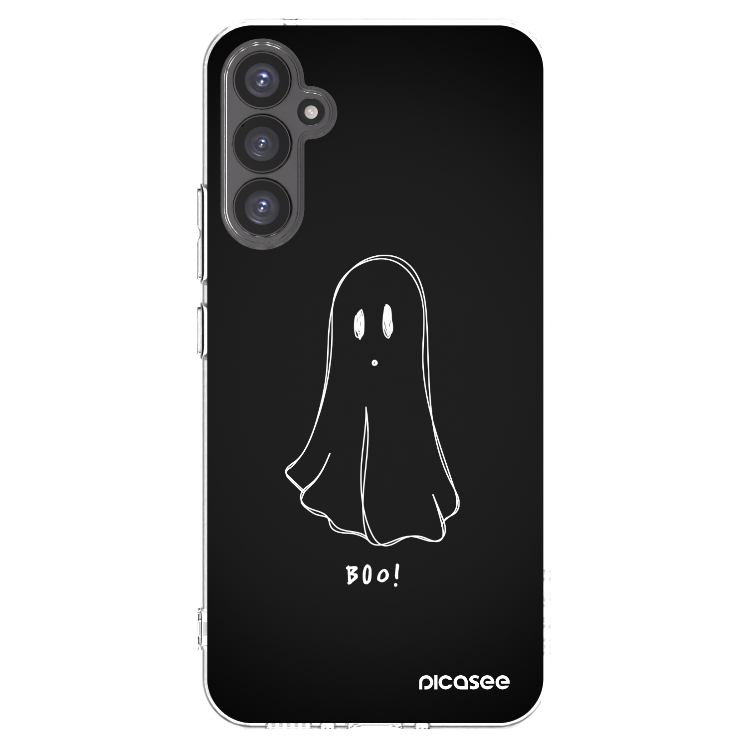 Picasee átlátszó szilikon tok az alábbi mobiltelefonokra Samsung Galaxy A34 5G A346B - Ghost 2
