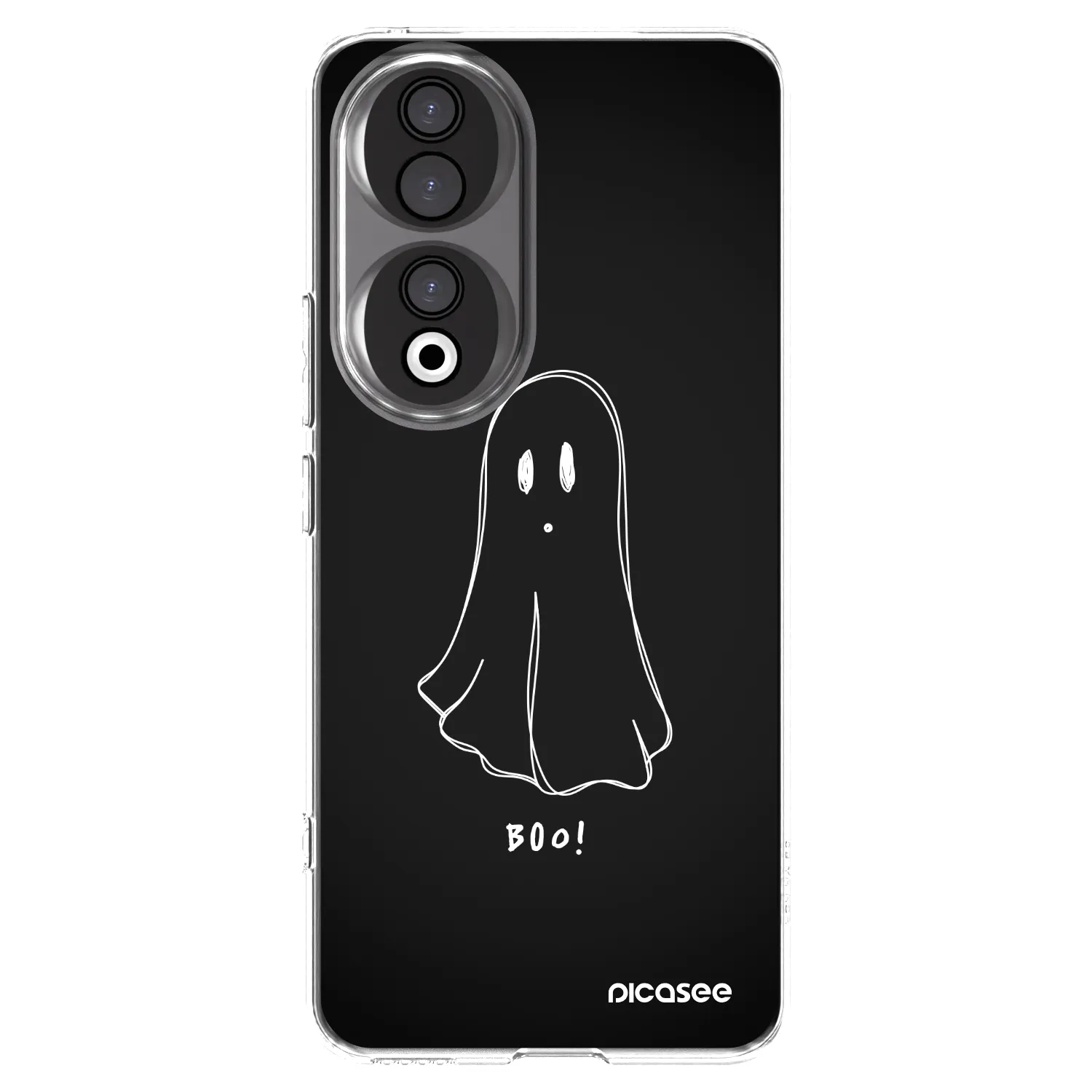 Picasee átlátszó szilikon tok az alábbi mobiltelefonokra Honor 90 5G - Ghost 2