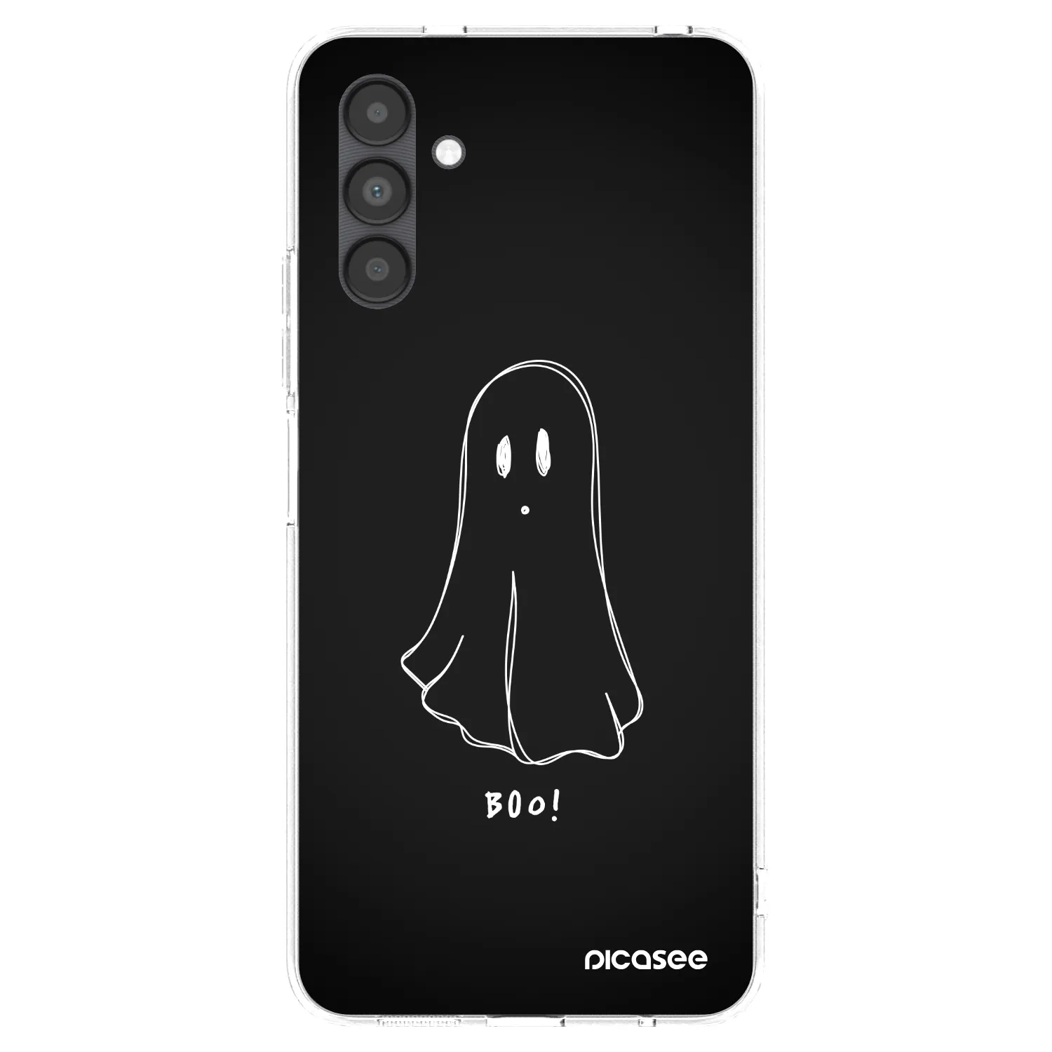 Picasee átlátszó szilikon tok az alábbi mobiltelefonokra Samsung Galaxy A04s A047F - Ghost 2