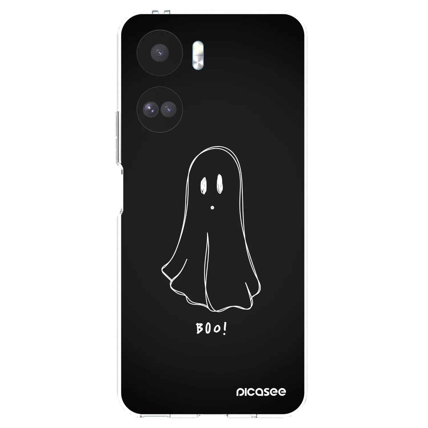 Picasee átlátszó szilikon tok az alábbi mobiltelefonokra Honor 90 Lite 5G - Ghost 2