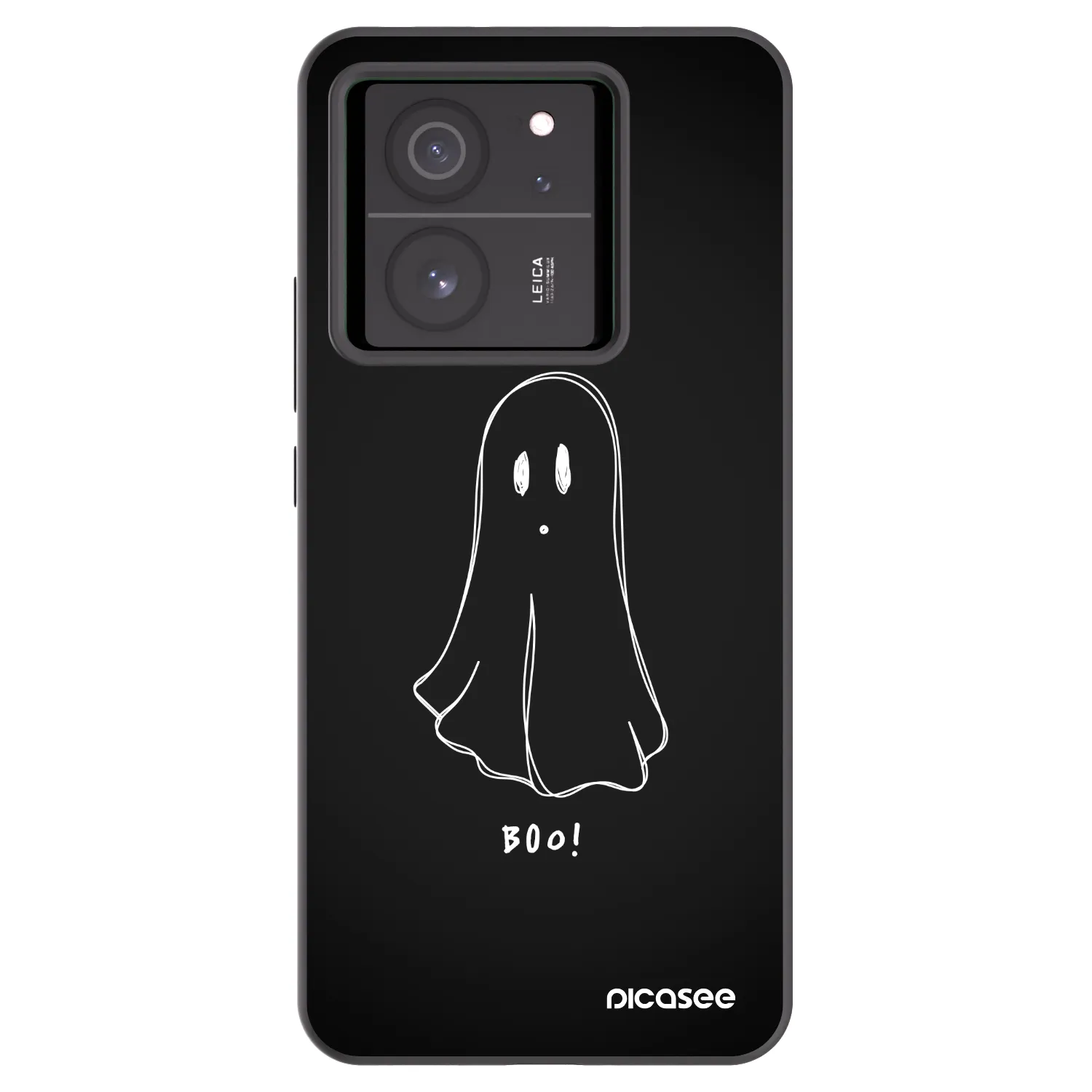 Picasee fekete szilikon tok az alábbi mobiltelefonokra Xiaomi 13T Pro - Ghost 2