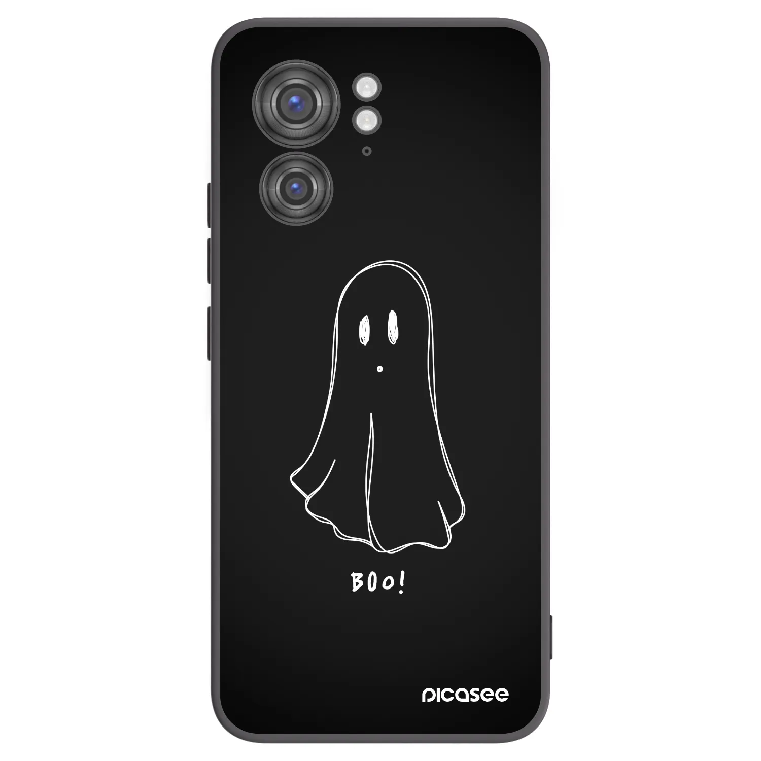 Picasee fekete szilikon tok az alábbi mobiltelefonokra Motorola Edge 40 - Ghost 2