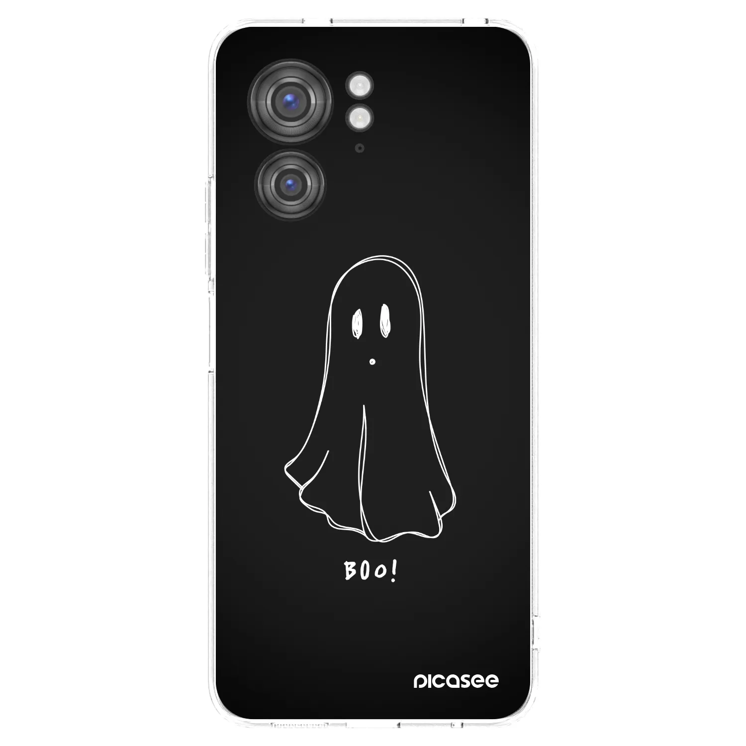 Picasee átlátszó szilikon tok az alábbi mobiltelefonokra Motorola Edge 40 - Ghost 2