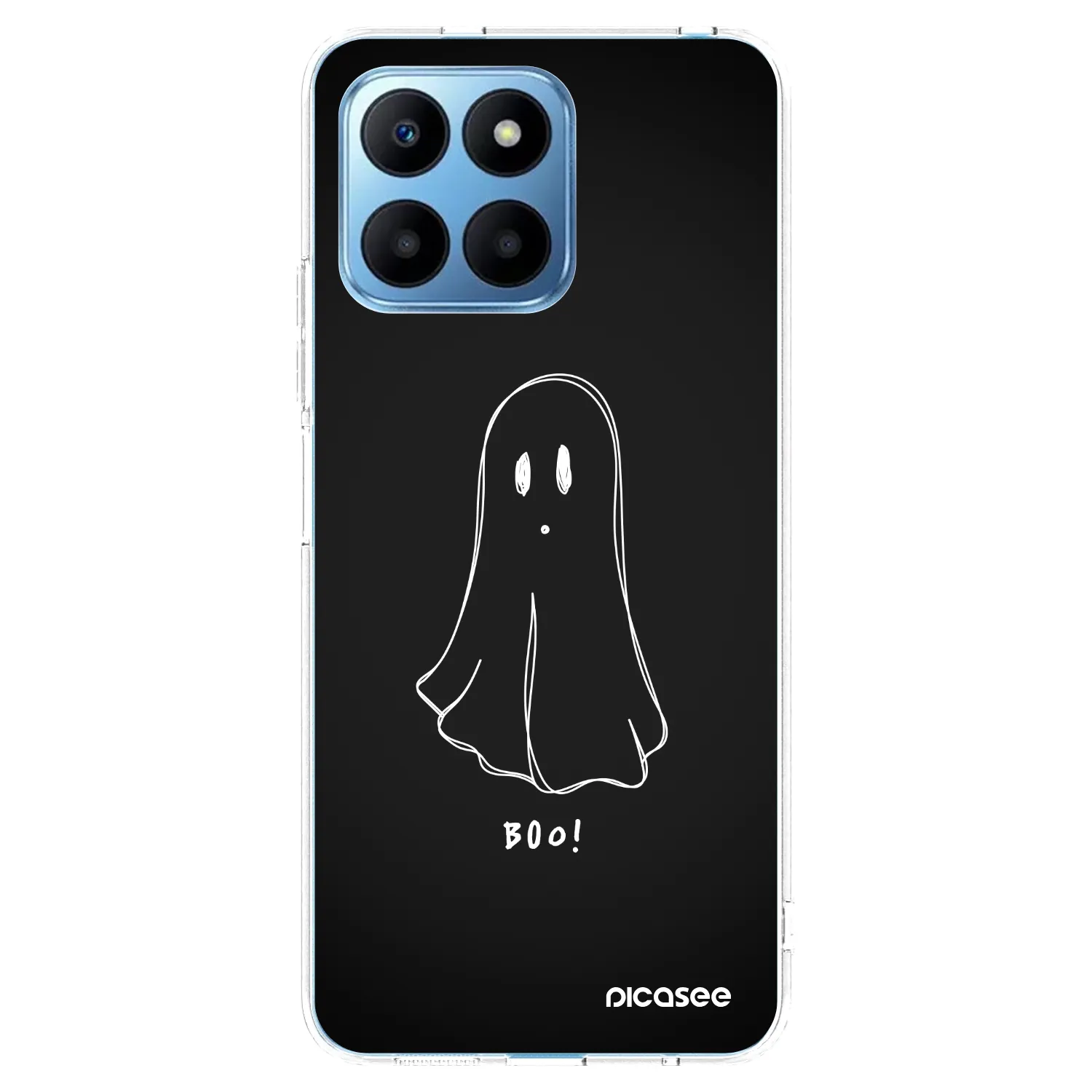 Picasee átlátszó szilikon tok az alábbi mobiltelefonokra Honor 70 Lite - Ghost 2