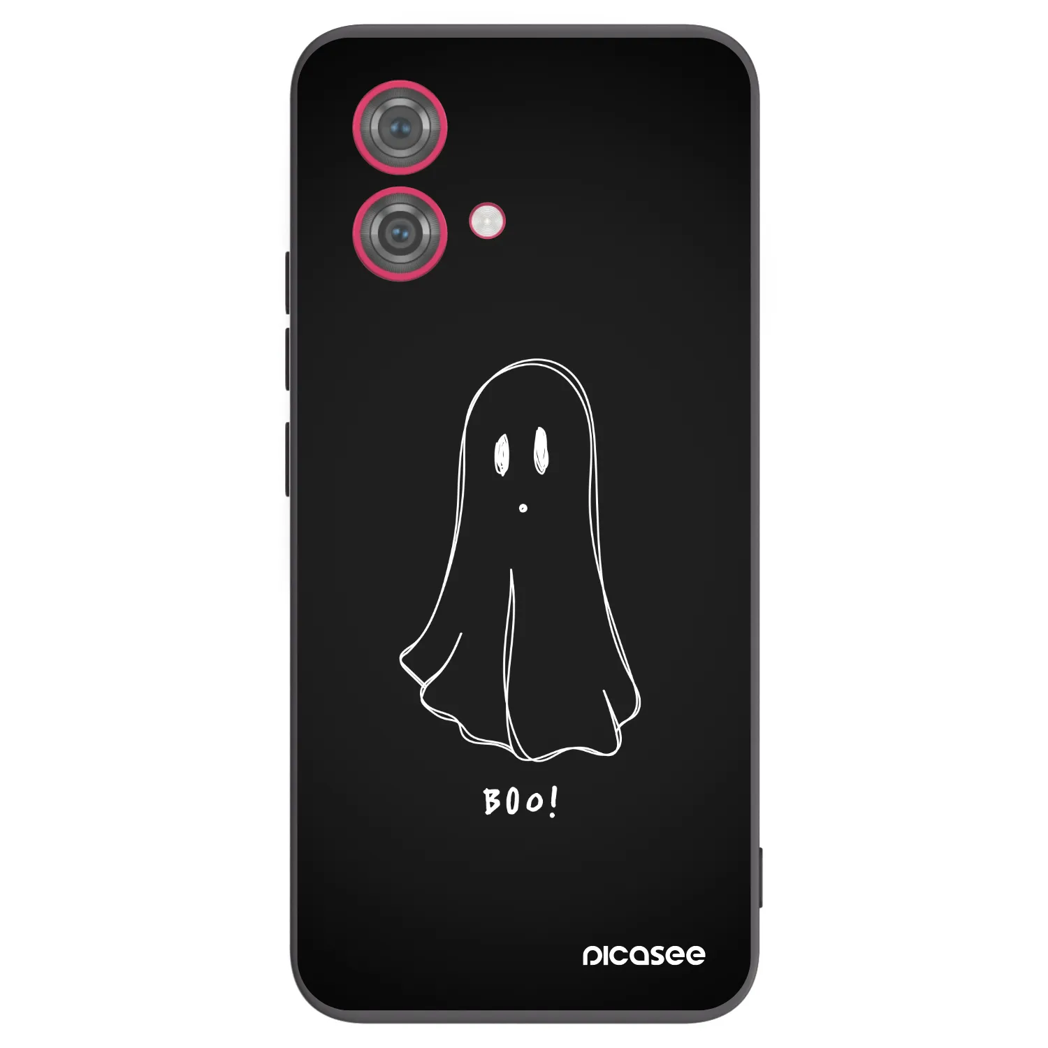 Picasee fekete szilikon tok az alábbi mobiltelefonokra Motorola Moto G84 5G - Ghost 2