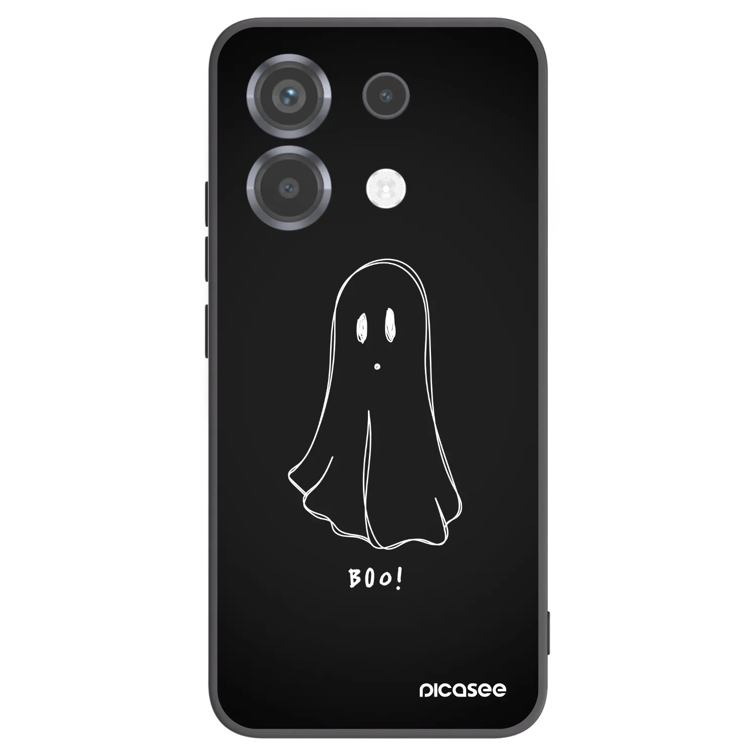 Picasee fekete szilikon tok az alábbi mobiltelefonokra Xiaomi Poco X6 - Ghost 2