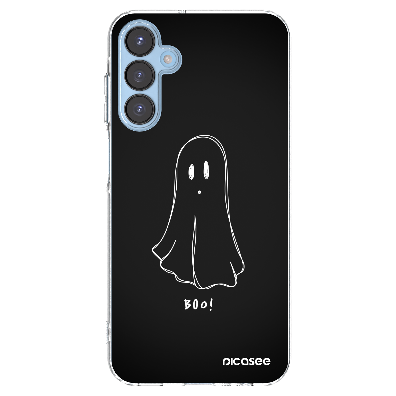 Picasee átlátszó szilikon tok az alábbi mobiltelefonokra Samsung Galaxy A15 A156B 5G - Ghost 2