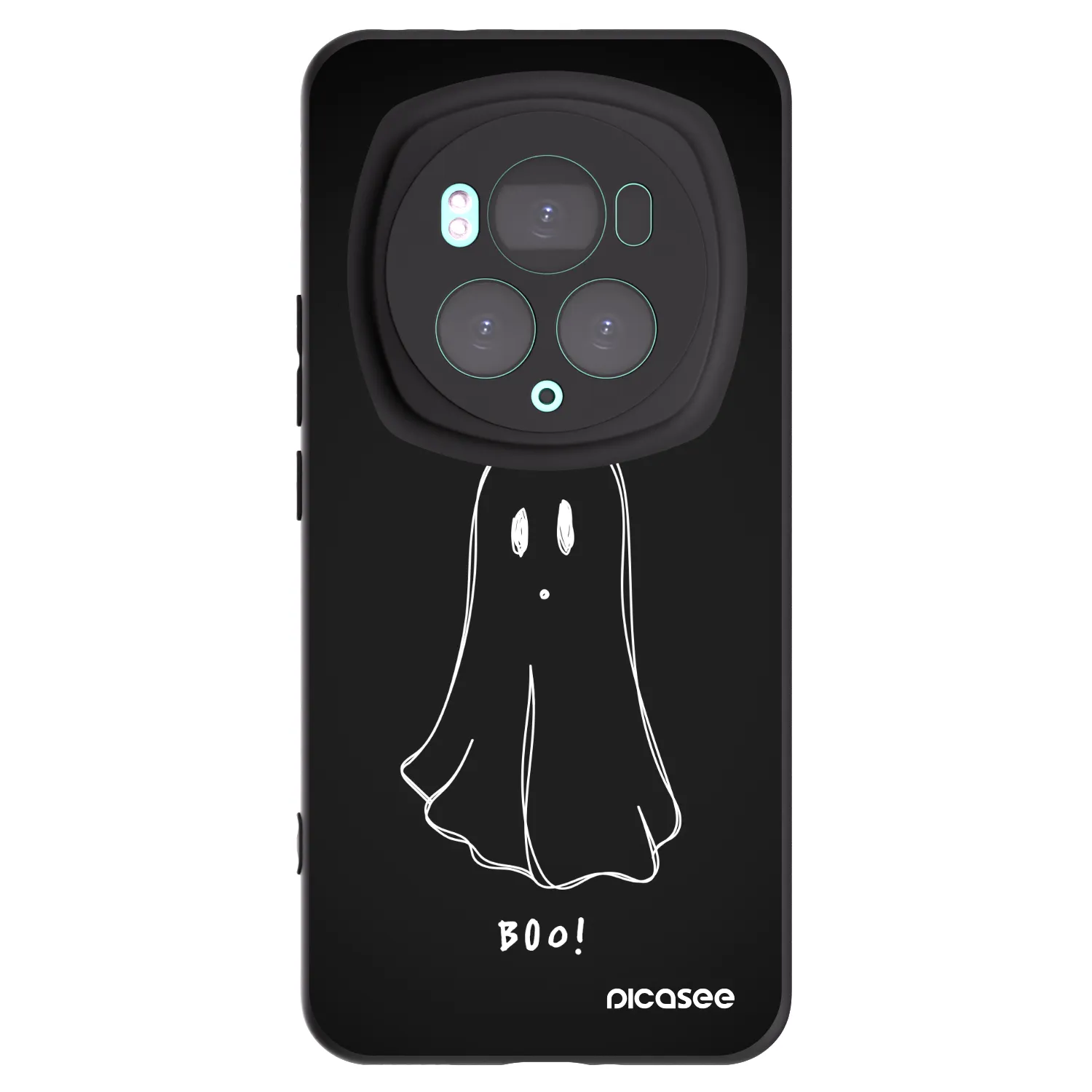 Picasee fekete szilikon tok az alábbi mobiltelefonokra Honor Magic6 Pro - Ghost 2