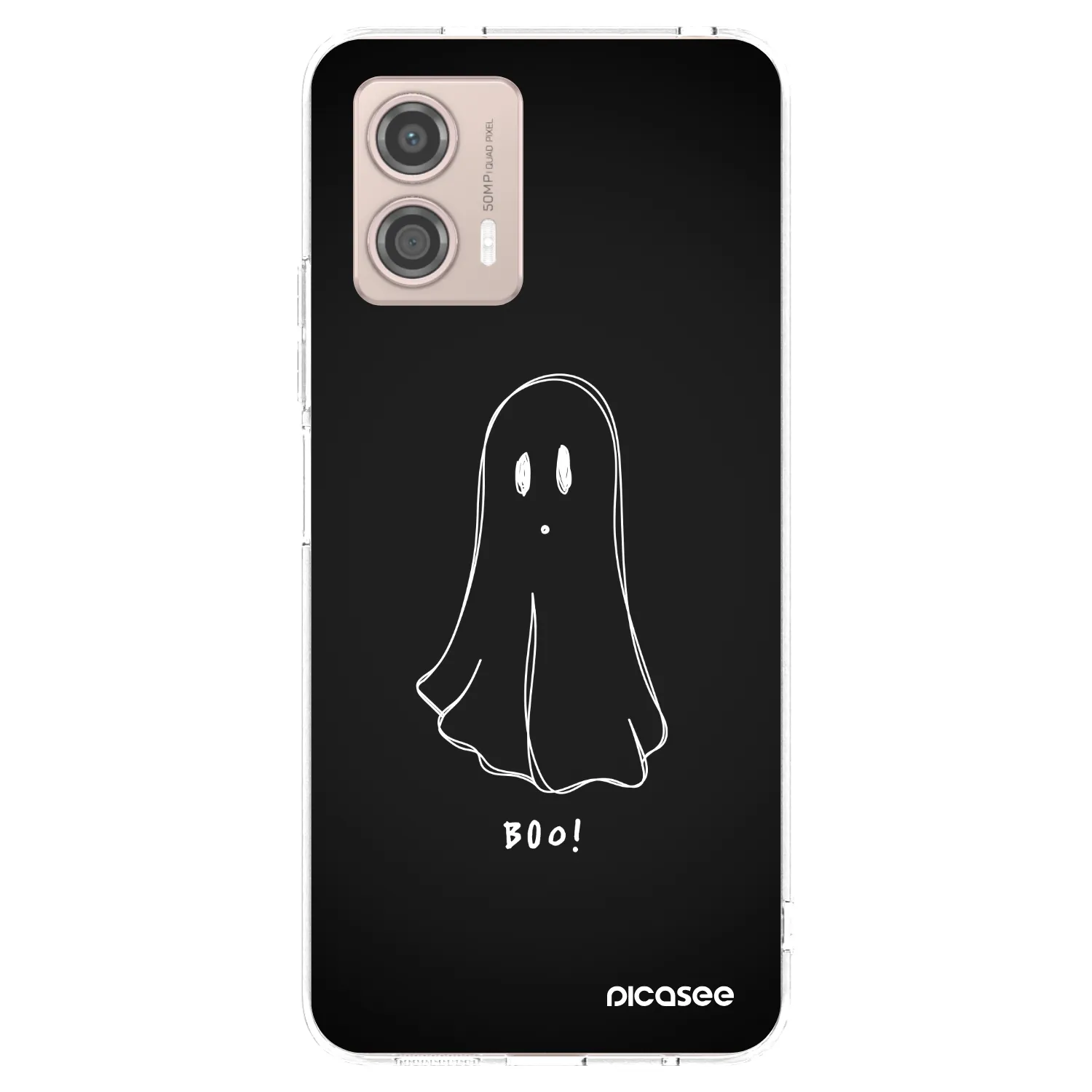 Picasee átlátszó szilikon tok az alábbi mobiltelefonokra Motorola Moto G53 5G - Ghost 2