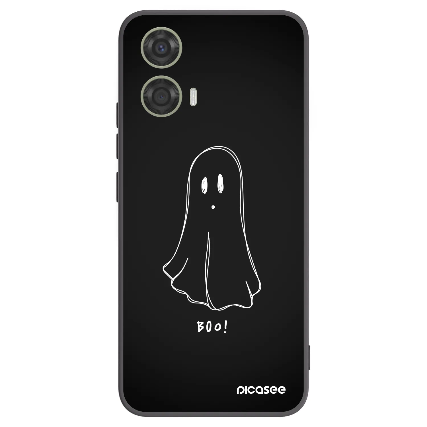 Picasee fekete szilikon tok az alábbi mobiltelefonokra Motorola Moto G24 - Ghost 2