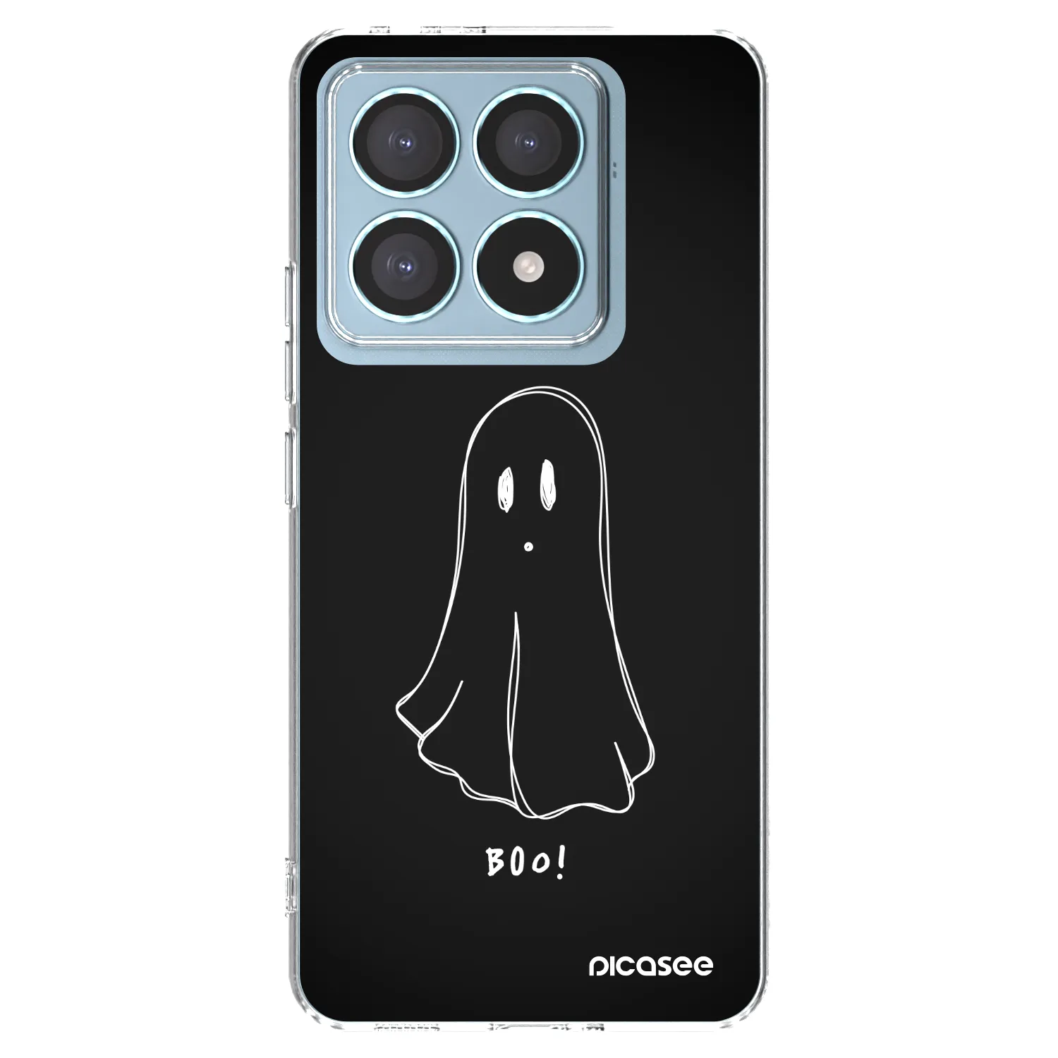 Picasee átlátszó szilikon tok az alábbi mobiltelefonokra Xiaomi 14T Pro - Ghost 2