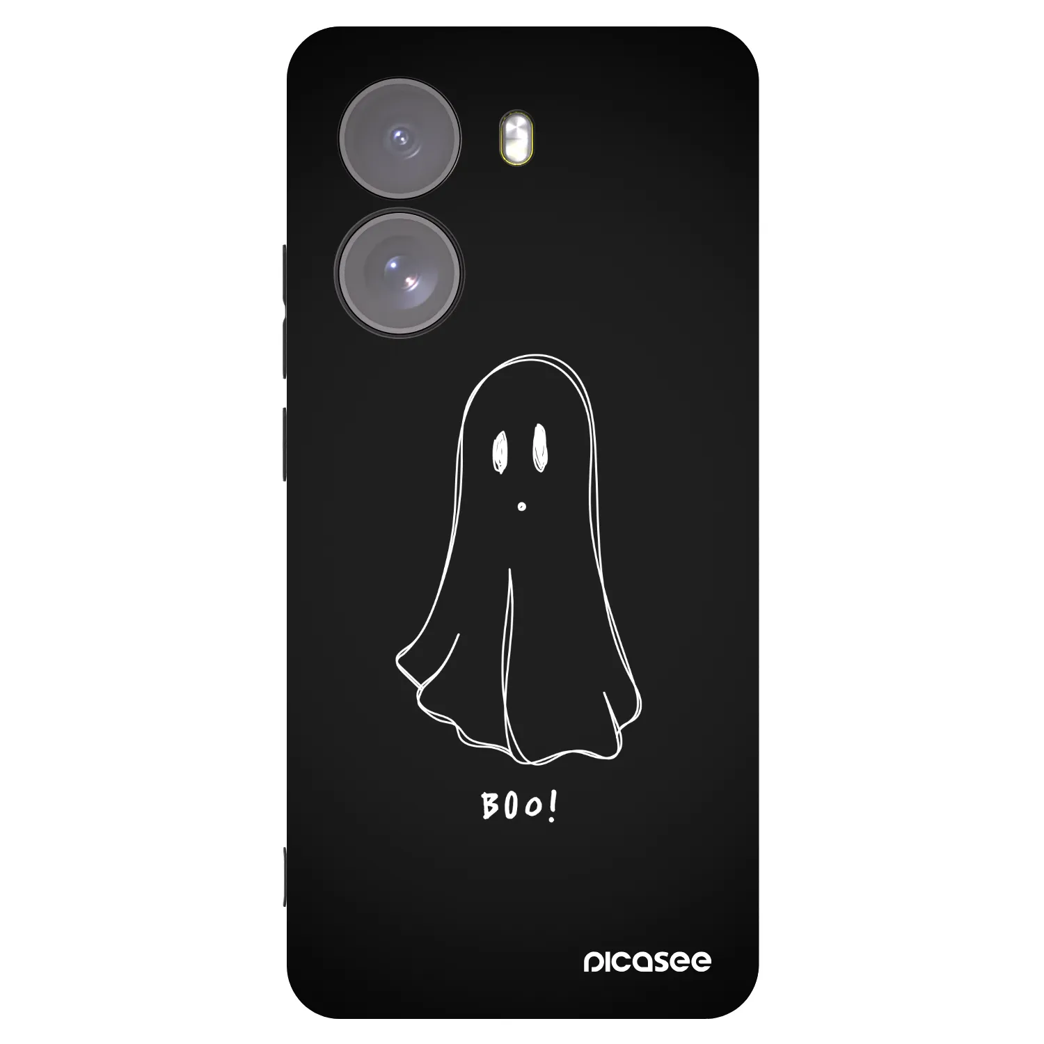 Picasee fekete szilikon tok az alábbi mobiltelefonokra Xiaomi Poco X7 - Ghost 2