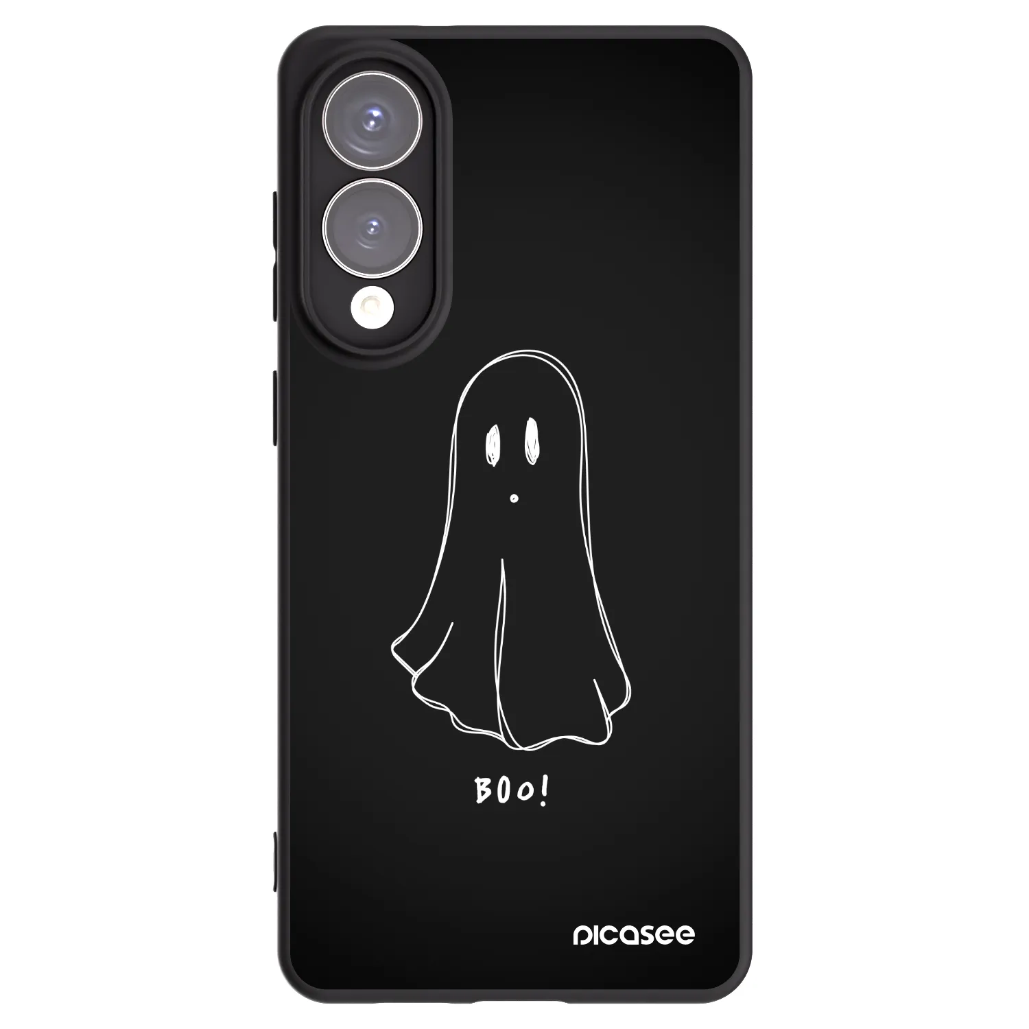 Picasee fekete szilikon tok az alábbi mobiltelefonokra Samsung Galaxy S25 Edge 5G - Ghost 2