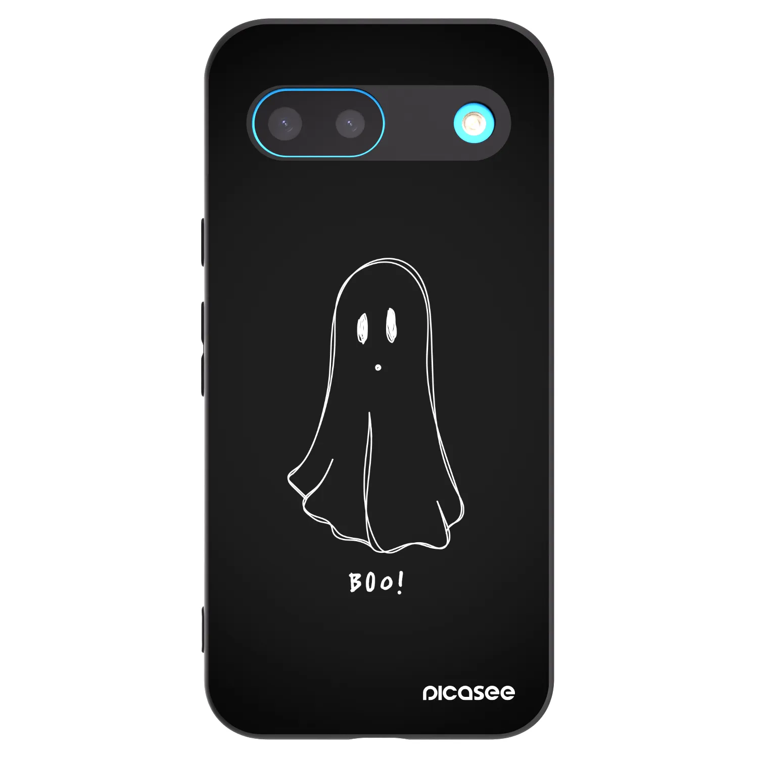 Picasee fekete szilikon tok az alábbi mobiltelefonokra Google Pixel 8 - Ghost 2