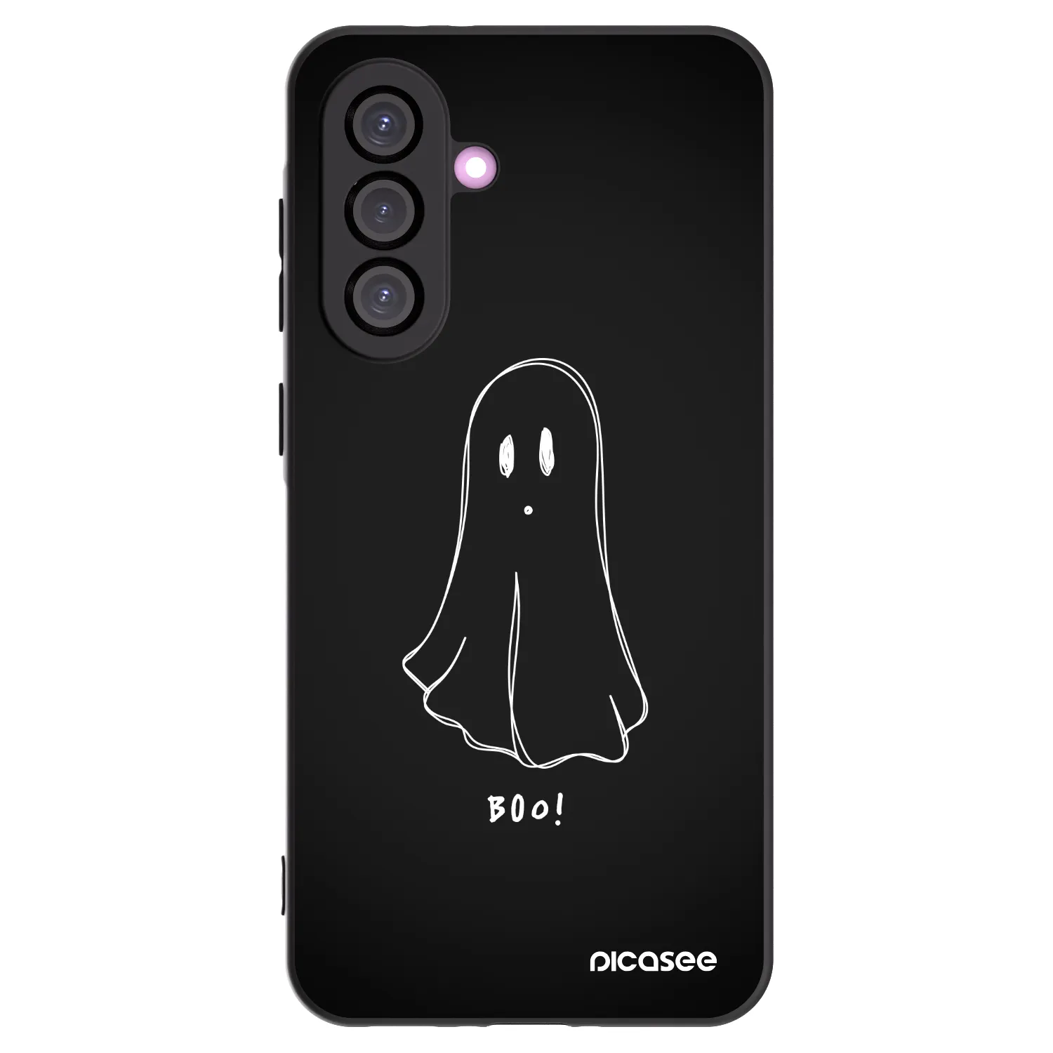 Picasee fekete szilikon tok az alábbi mobiltelefonokra Samsung Galaxy A56 5G A566B - Ghost 2