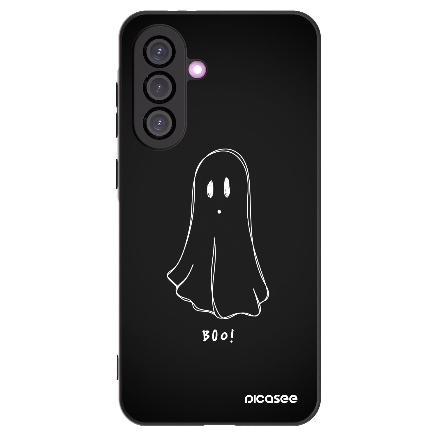 Picasee fekete szilikon tok az alábbi mobiltelefonokra Samsung Galaxy A36 5G - Ghost 2