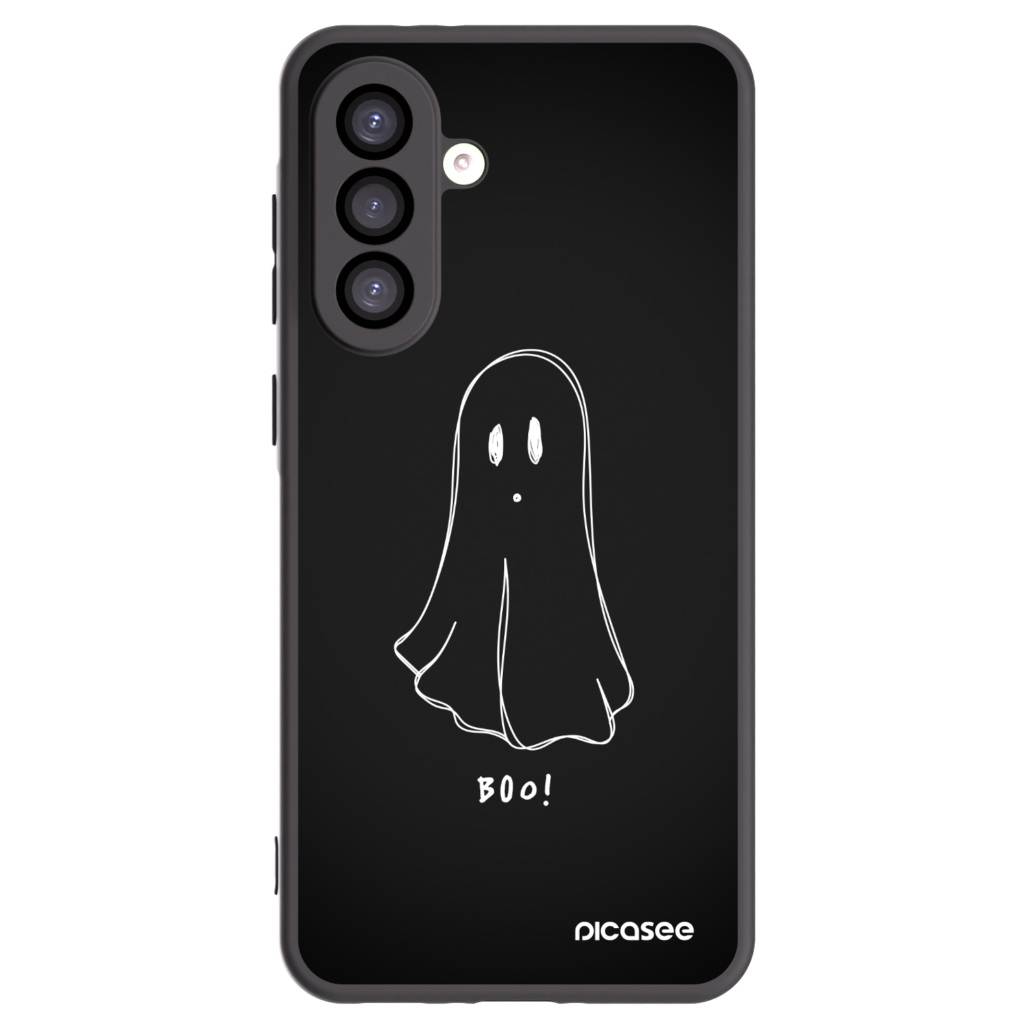 Picasee fekete szilikon tok az alábbi mobiltelefonokra Samsung Galaxy A26 5G A266B - Ghost 2
