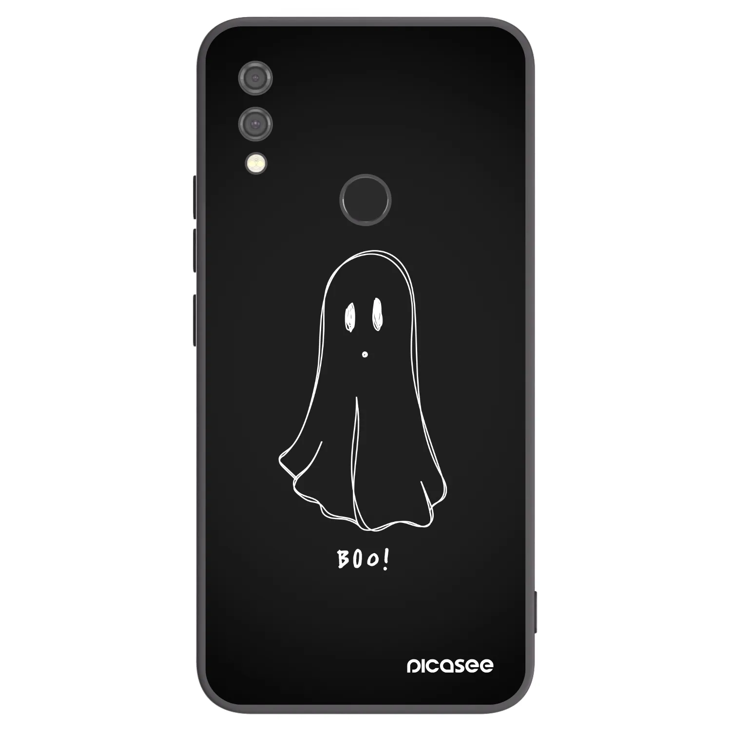 Picasee fekete szilikon tok az alábbi mobiltelefonokra Xiaomi Redmi Note 7 - Ghost 2