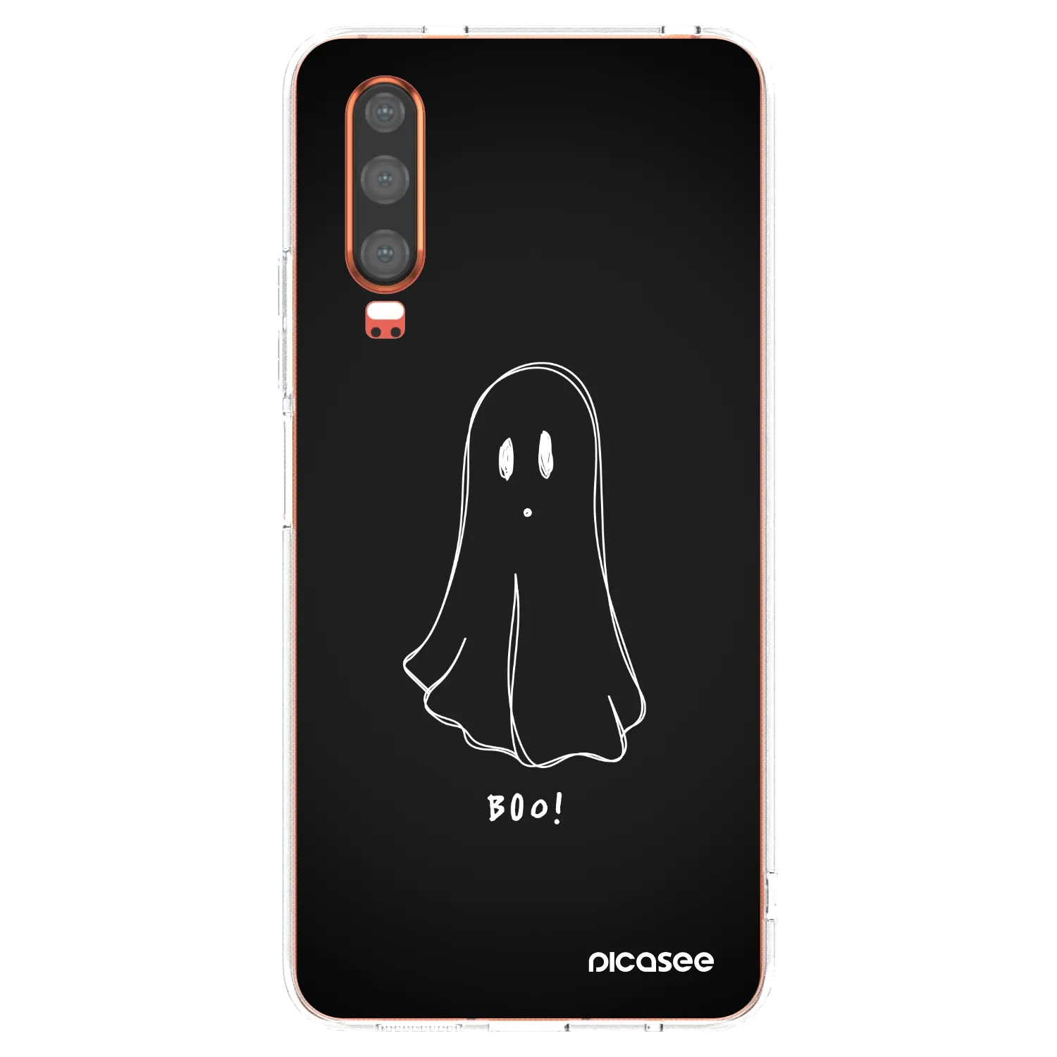 Picasee átlátszó szilikon tok az alábbi mobiltelefonokra Huawei P30 - Ghost 2
