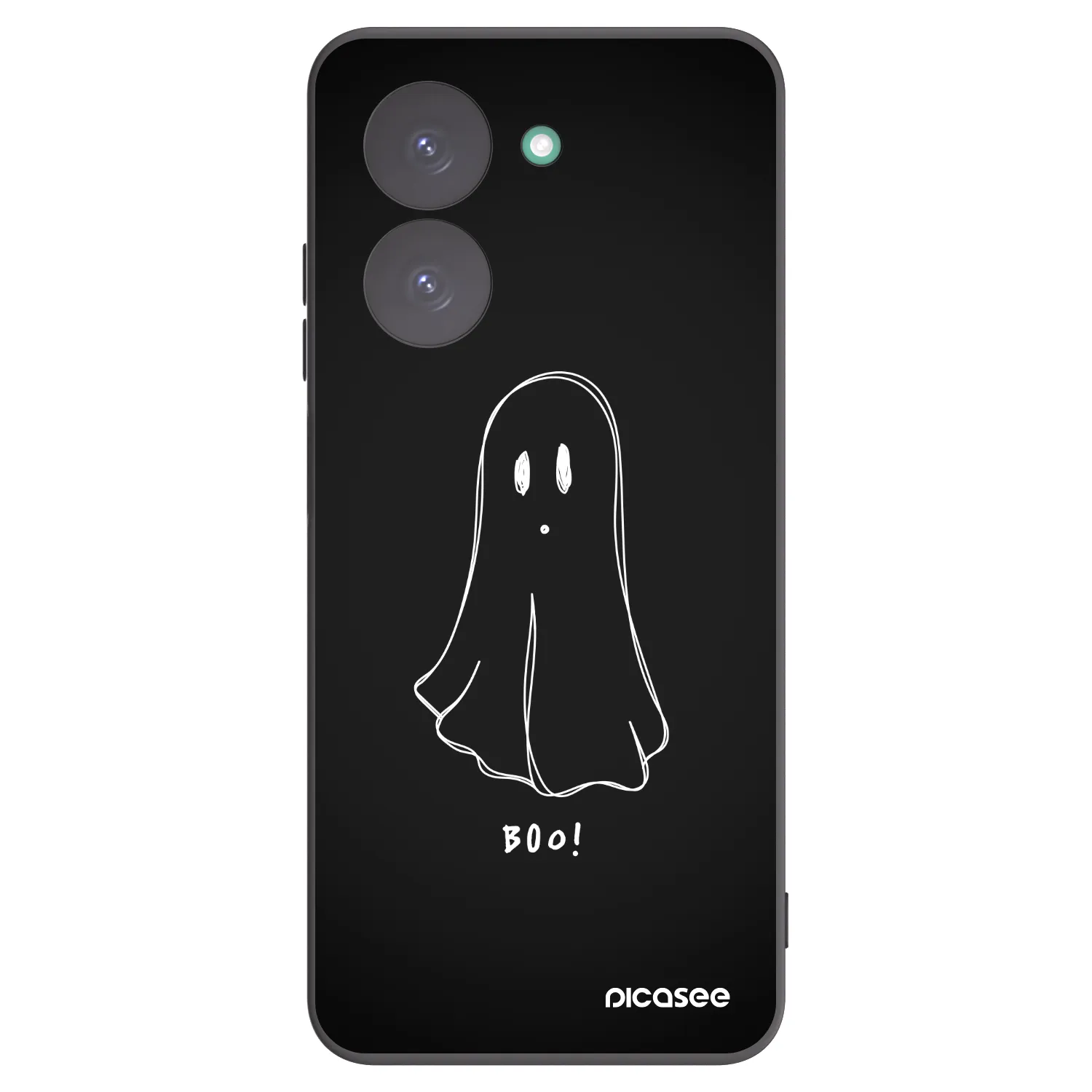 Picasee fekete szilikon tok az alábbi mobiltelefonokra Xiaomi Redmi A5 - Ghost 2
