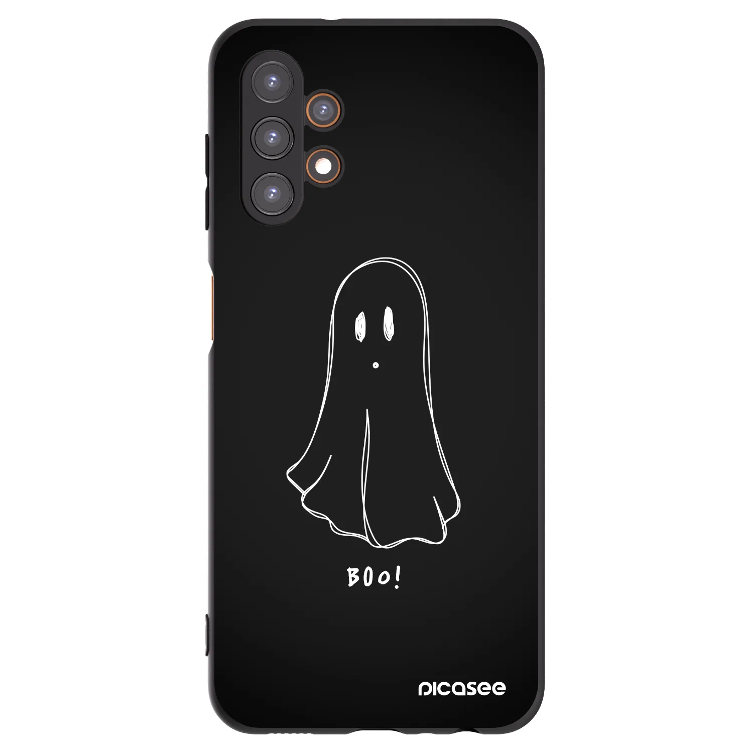 Picasee fekete szilikon tok az alábbi mobiltelefonokra Samsung Galaxy A13 5G - Ghost 2